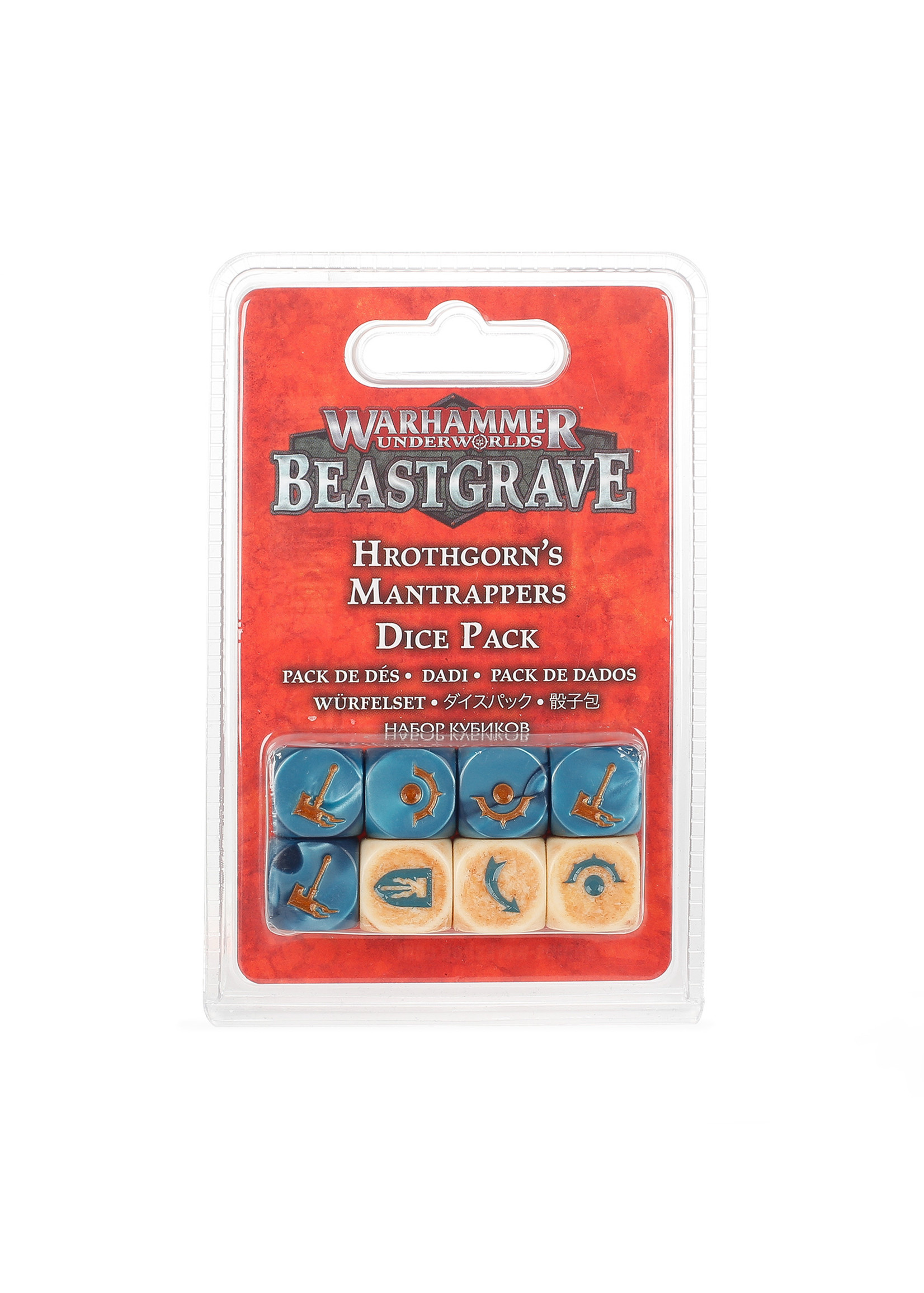 Games Workshop WH Underworlds: Hrothgorn's Mantrappers Dice