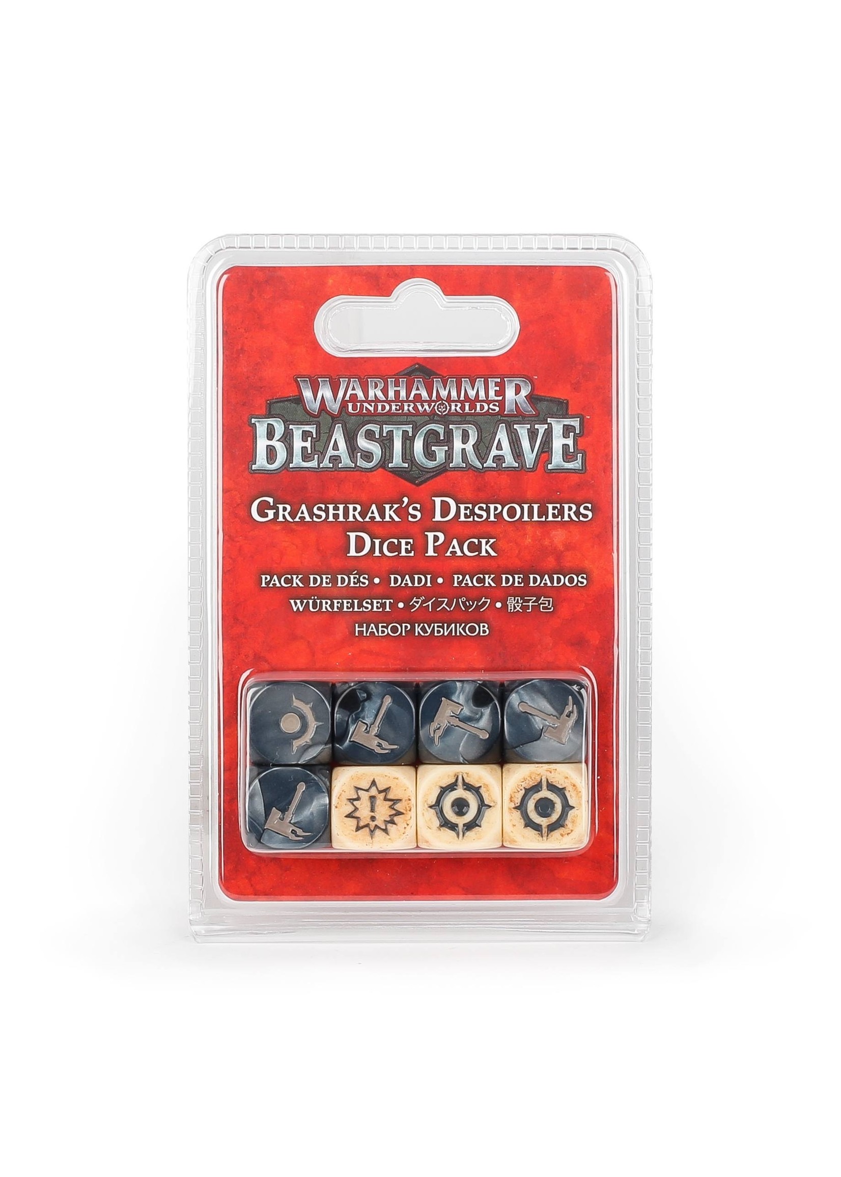 Games Workshop WH Underworlds: Grashrak's Despoilers Dice