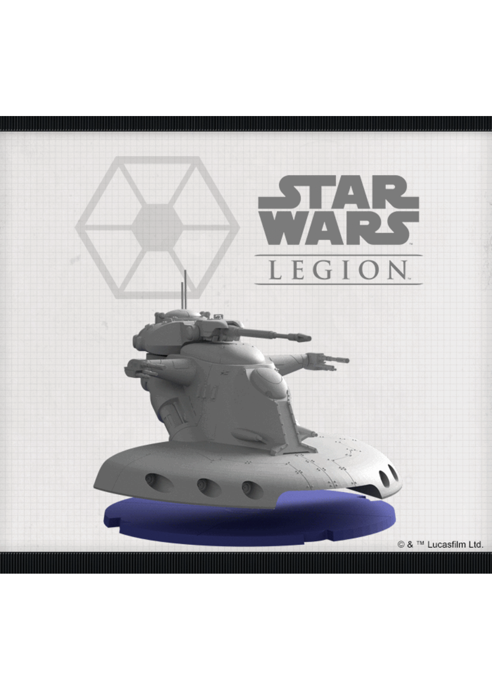 Atomic Mass Games Star Wars Legion: AAT Trade Federation Tank Unit Expansions