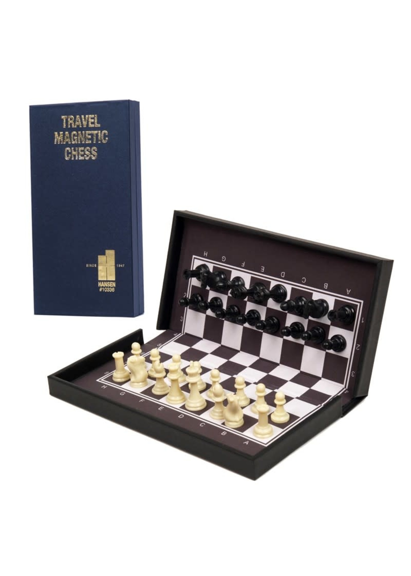 John Hansen Deluxe Magnetic Travel Chess Set