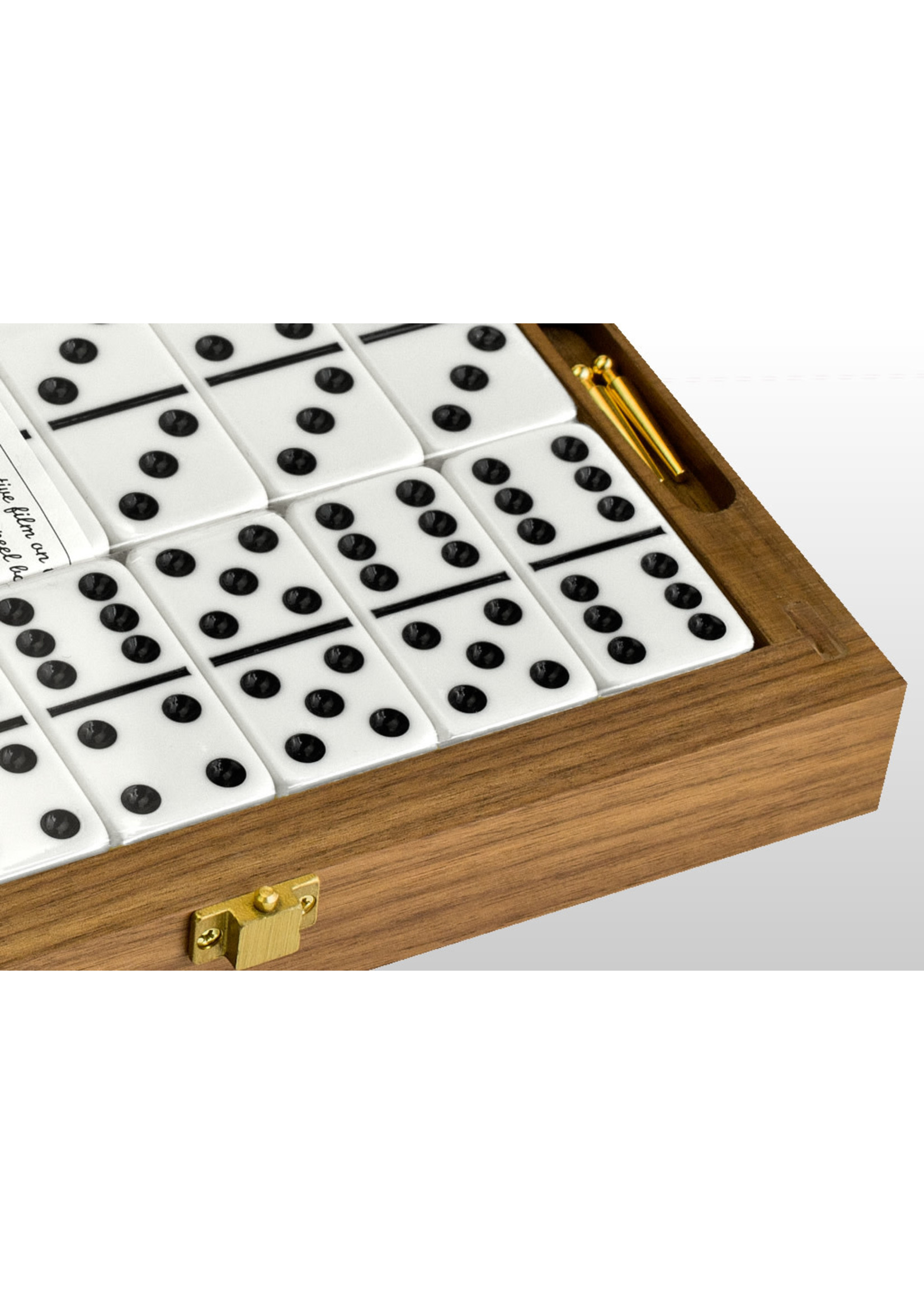 Club Alex Domino Set with Walnut Box - Gamescape North