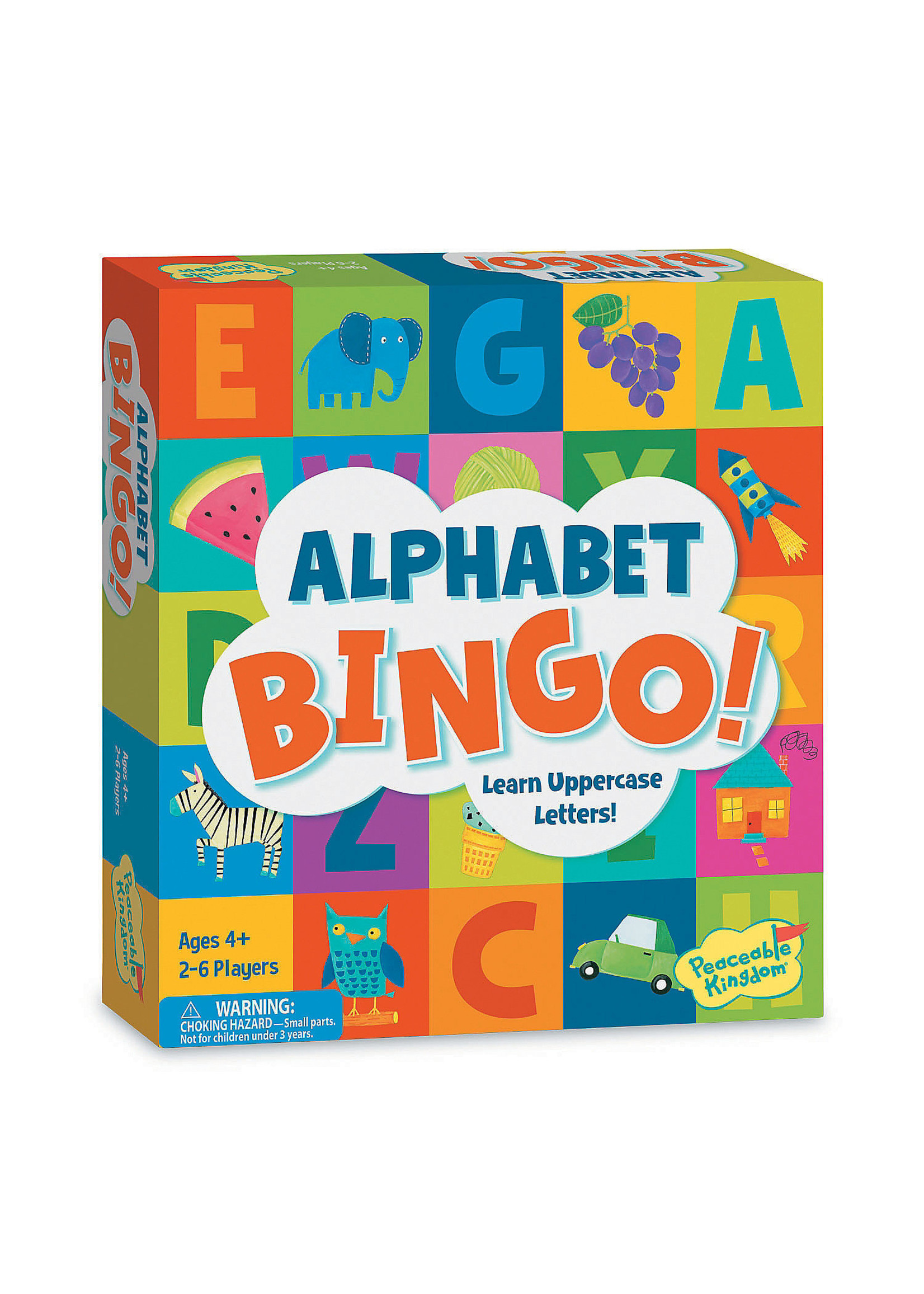 Peaceable Kingdom Alphabet Bingo