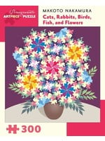 Pomegranate "Cats, Rabbits, Birds, Fish, and Flowers" 300 Piece Puzzle