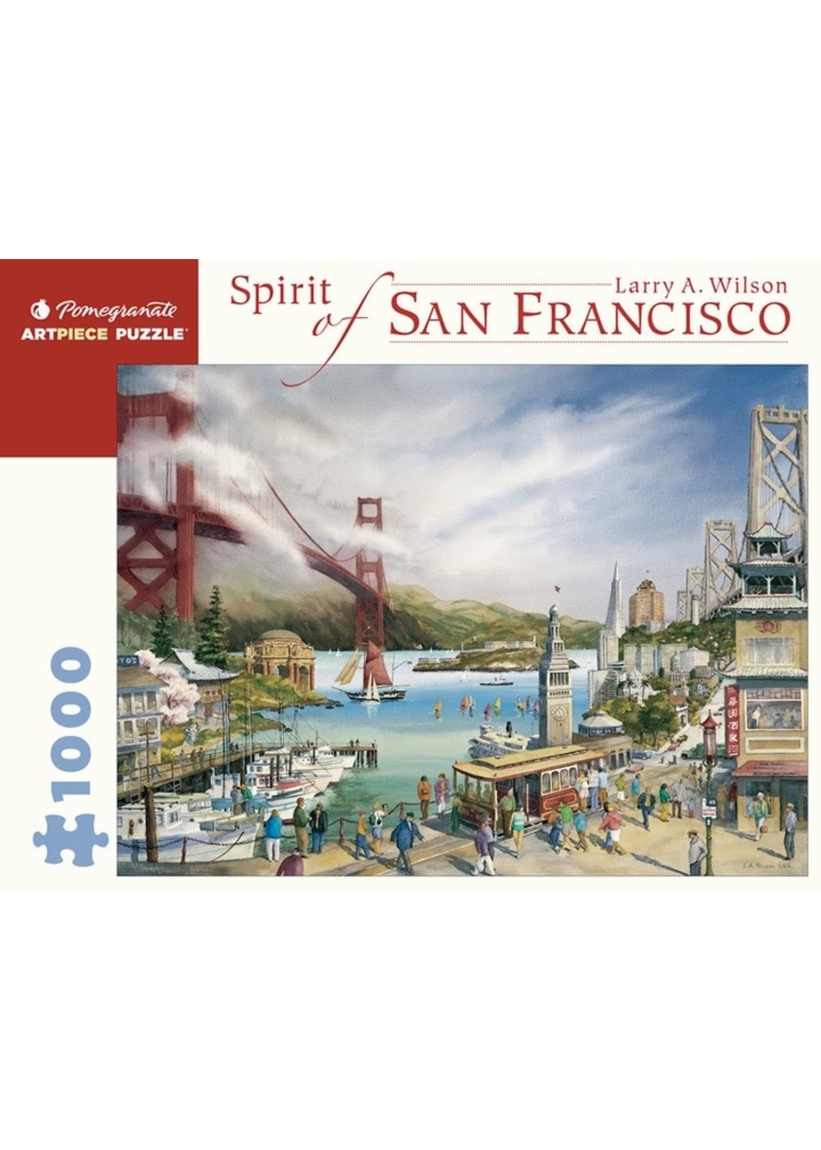 Pomegranate Larry A. Wilson: Spirit of San Francisco 1000 Piece Puzzle