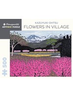 Pomegranate Kazuyuki Ohtsu: Flowers in Village 500 Piece Puzzle