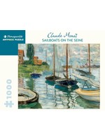 Pomegranate "Sailboats on the Seine" 1000 Piece Puzzle