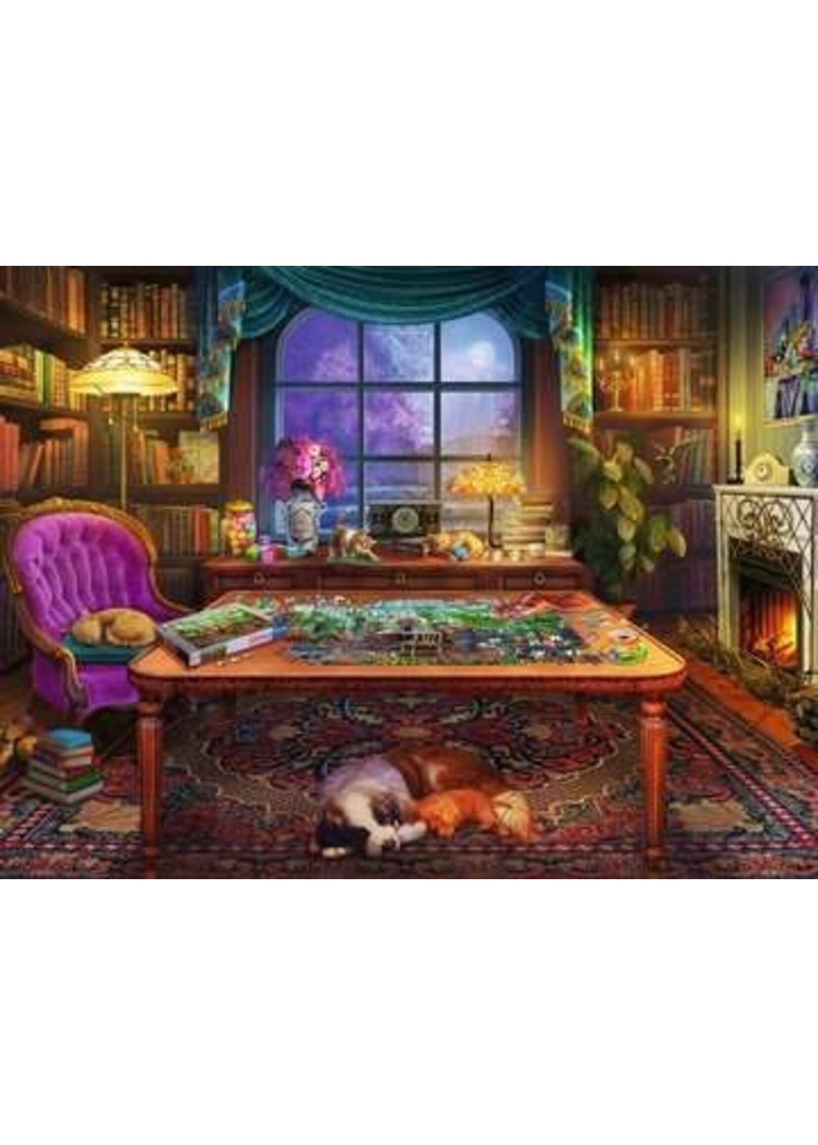 Ravensburger "Puzzler's Place" 750 Piece Large Format  Puzzle
