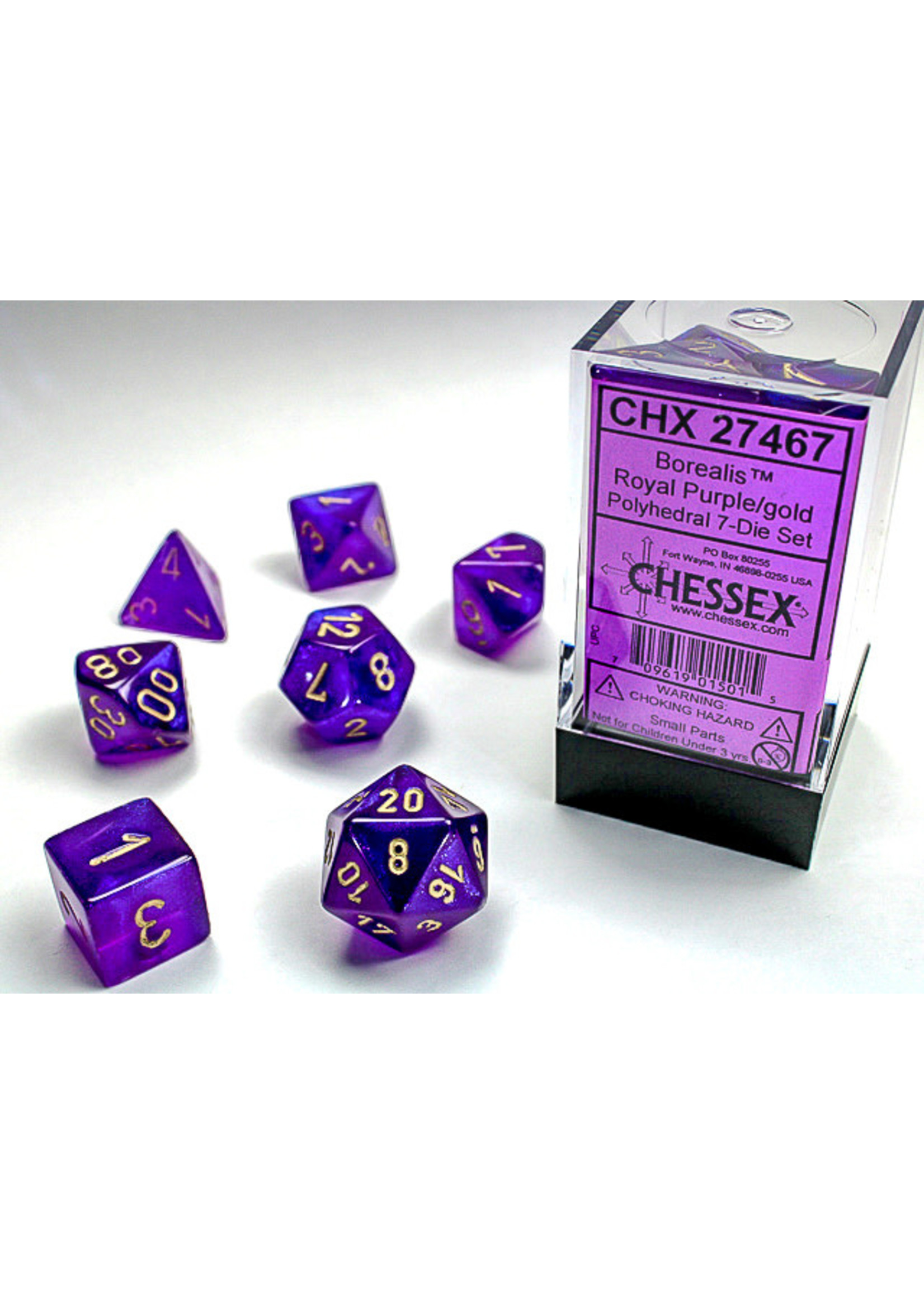 Chessex Chessex "Borealis" Dice Sets