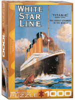 Eurographics "Titanic White Star Line" 1000 Piece Puzzle