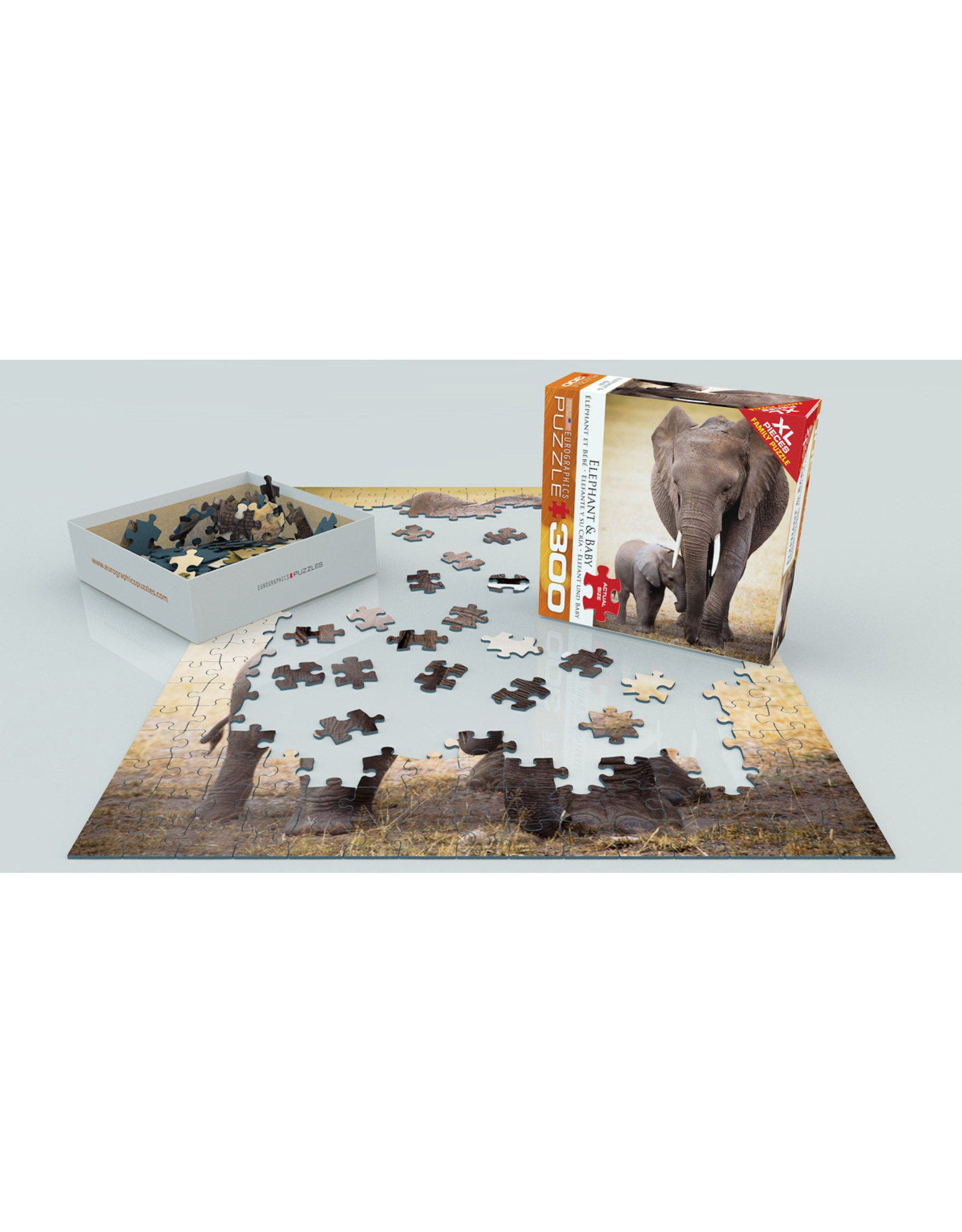 Elephant Baby 300 Piece Puzzle Gamescape North