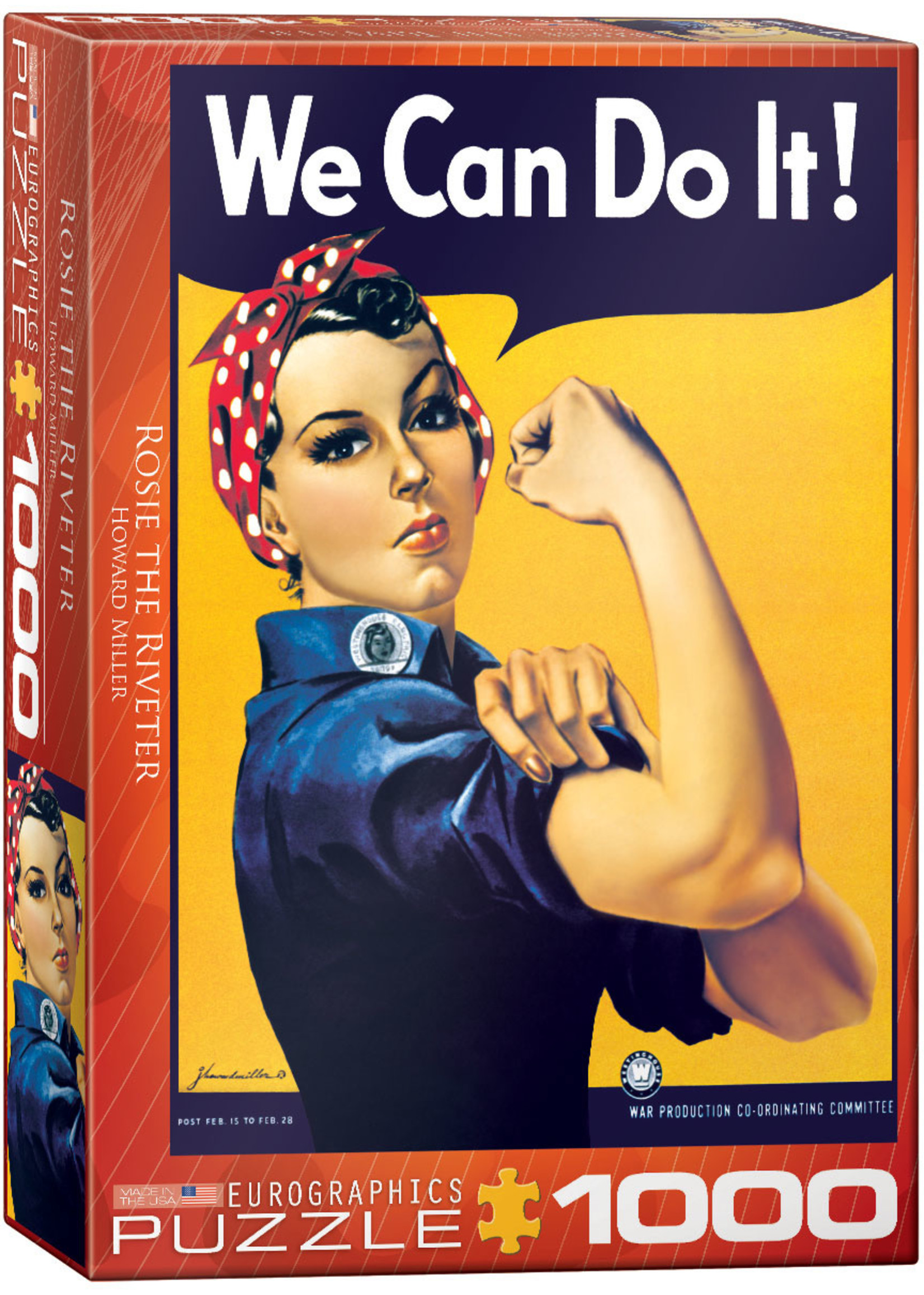 Eurographics "Rosie the Riveter" 1000 Piece Puzzle