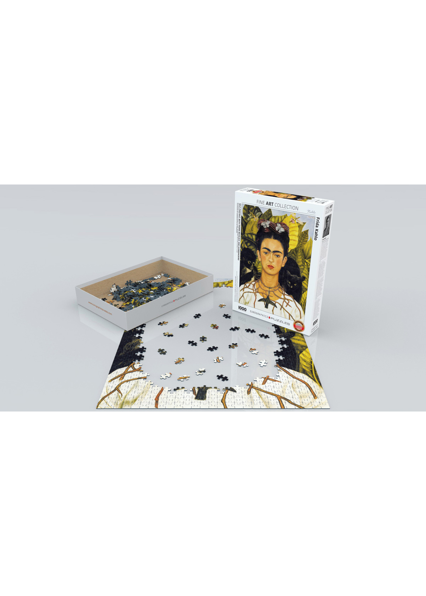 Eurographics "Self-Portrait with Hummingbird" 1000 Piece Puzzle