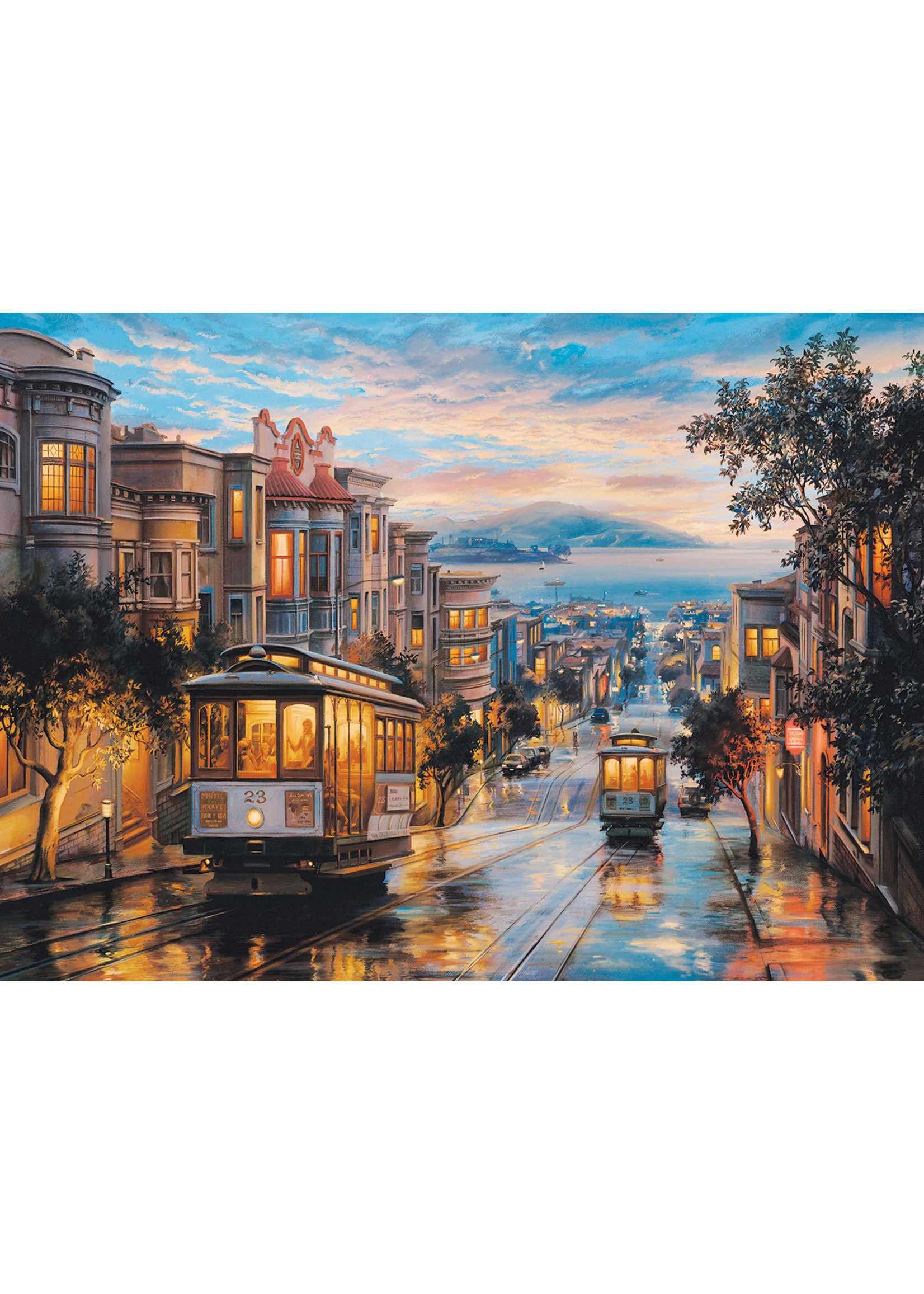 Eurographics "San Francisco Cable Car Heaven" 1000 Piece Puzzle