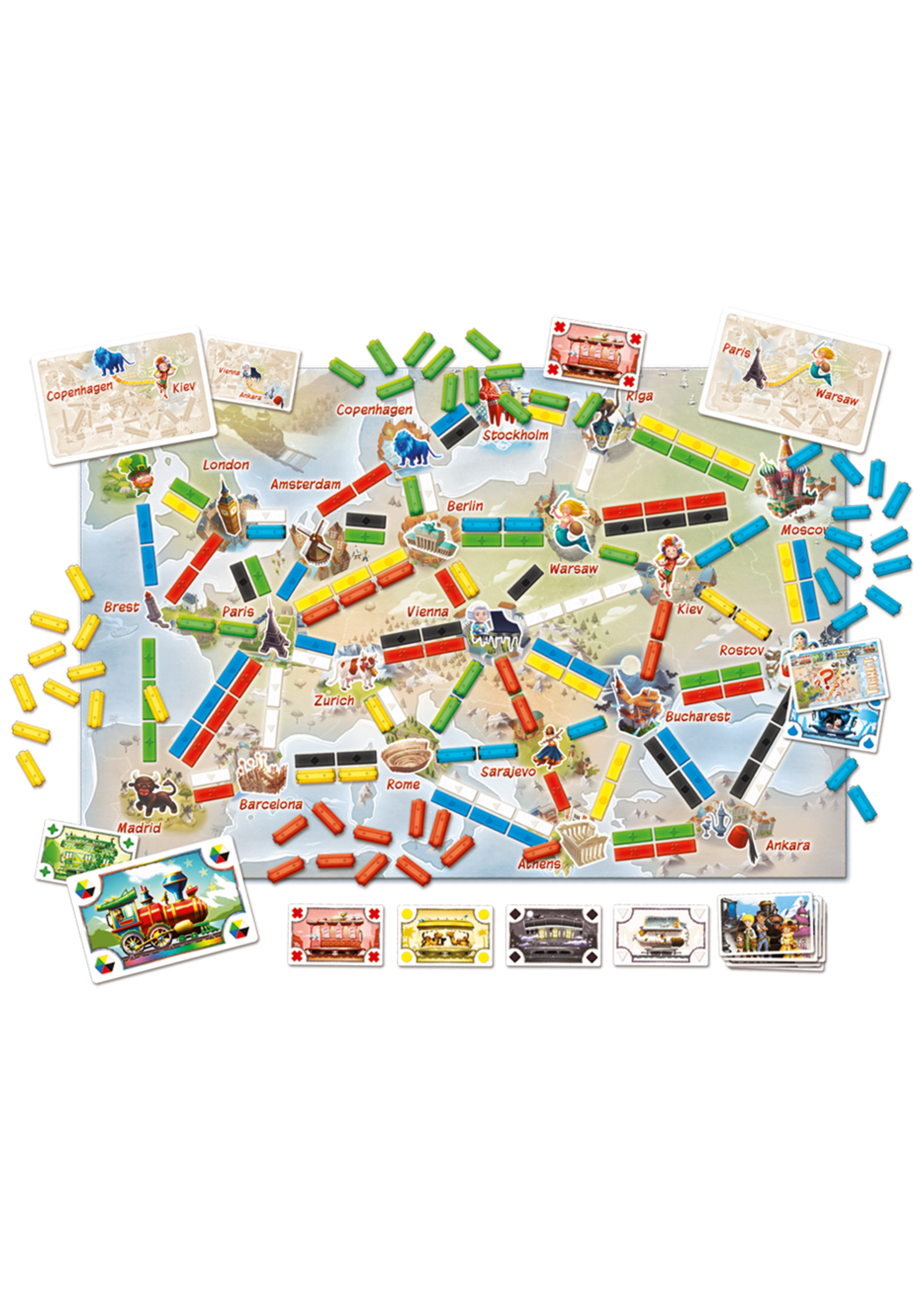 Days of Wonder Ticket to Ride: First Journey