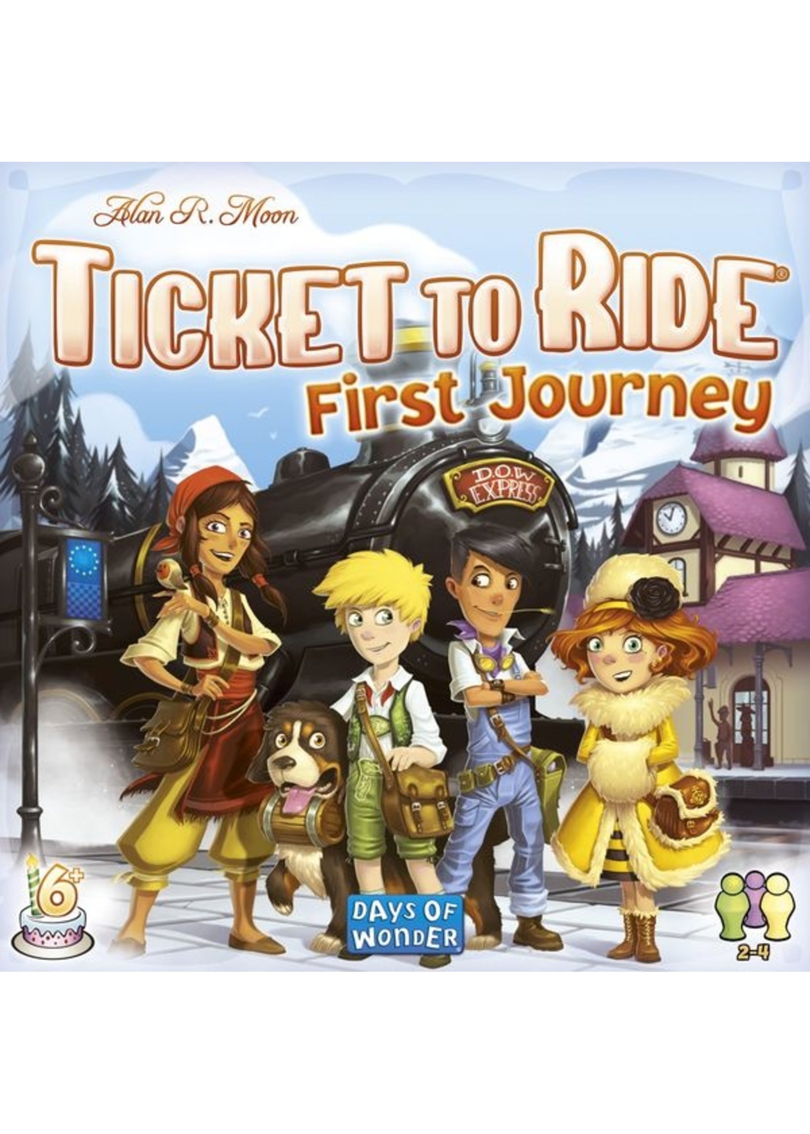 Days of Wonder Ticket to Ride: First Journey