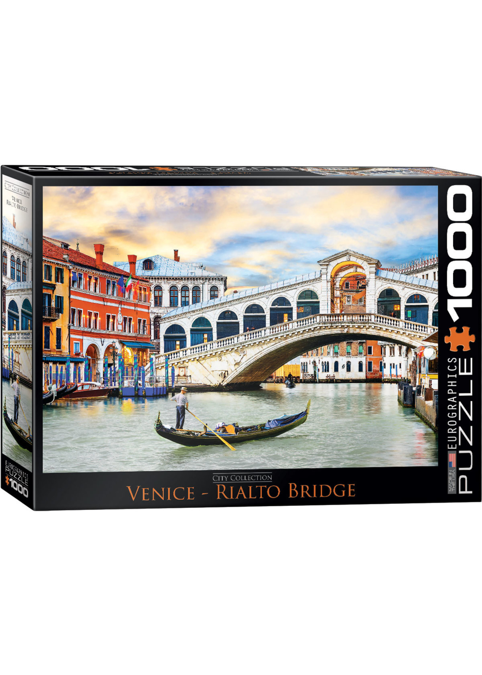 Eurographics "Venice Rialto Bridge" 1000 Piece Puzzle