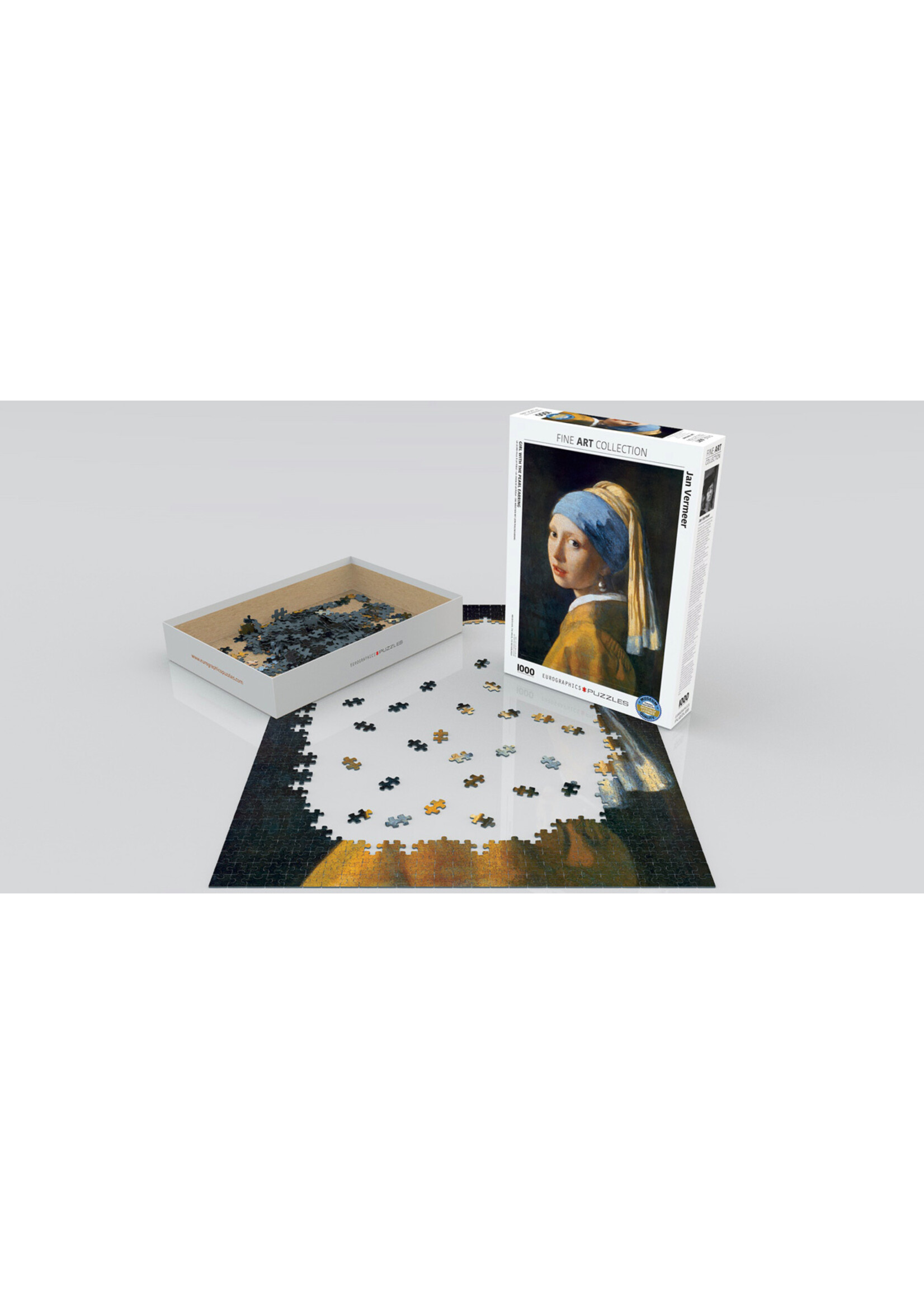 Eurographics "Girl with the Pearl Earring" 1000 Piece Puzzle