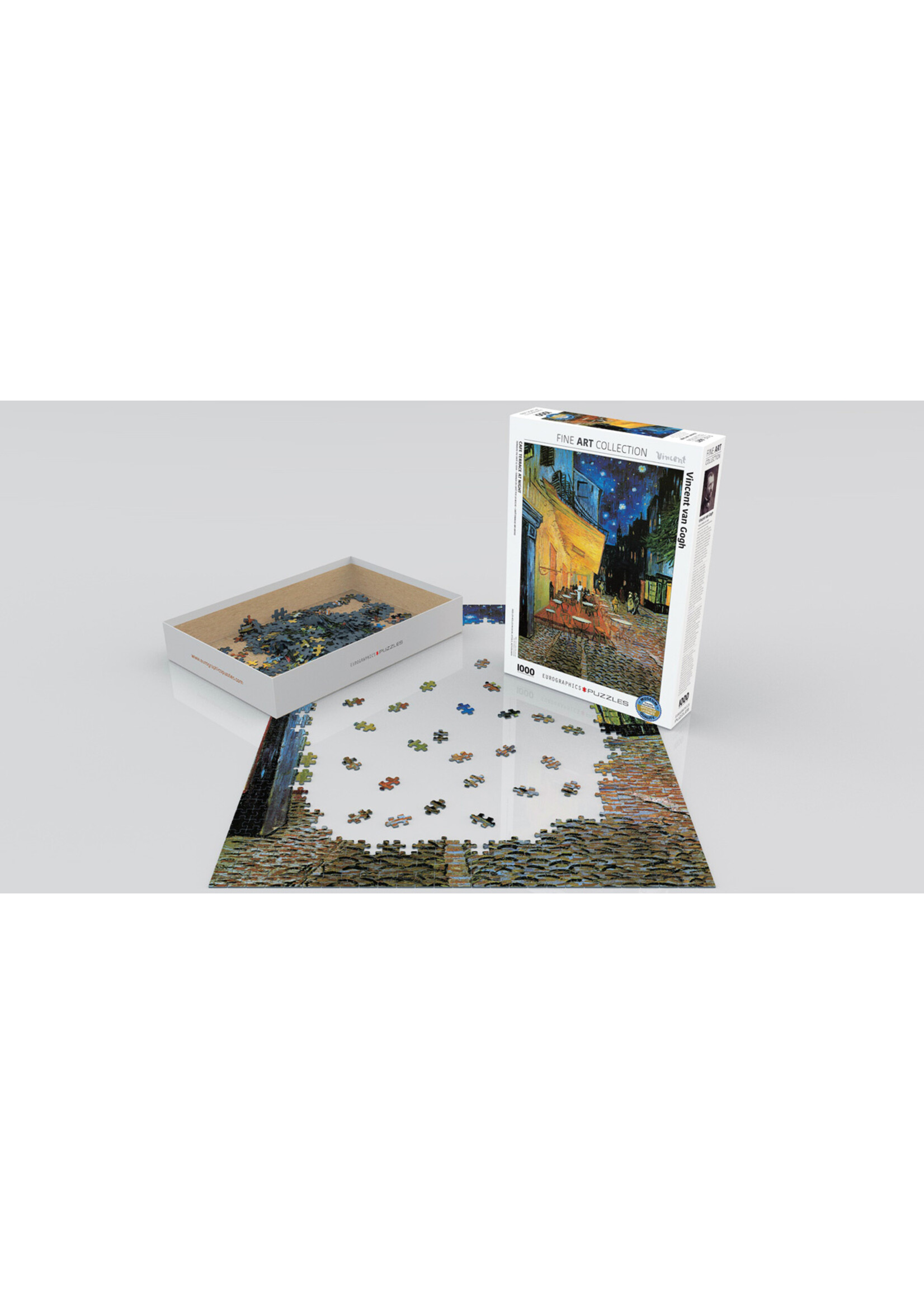 Eurographics "Cafe Terrace at Night" 1000 Piece Puzzle