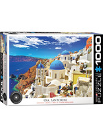 Eurographics "Oia, Santorini" 1000 Piece Puzzle