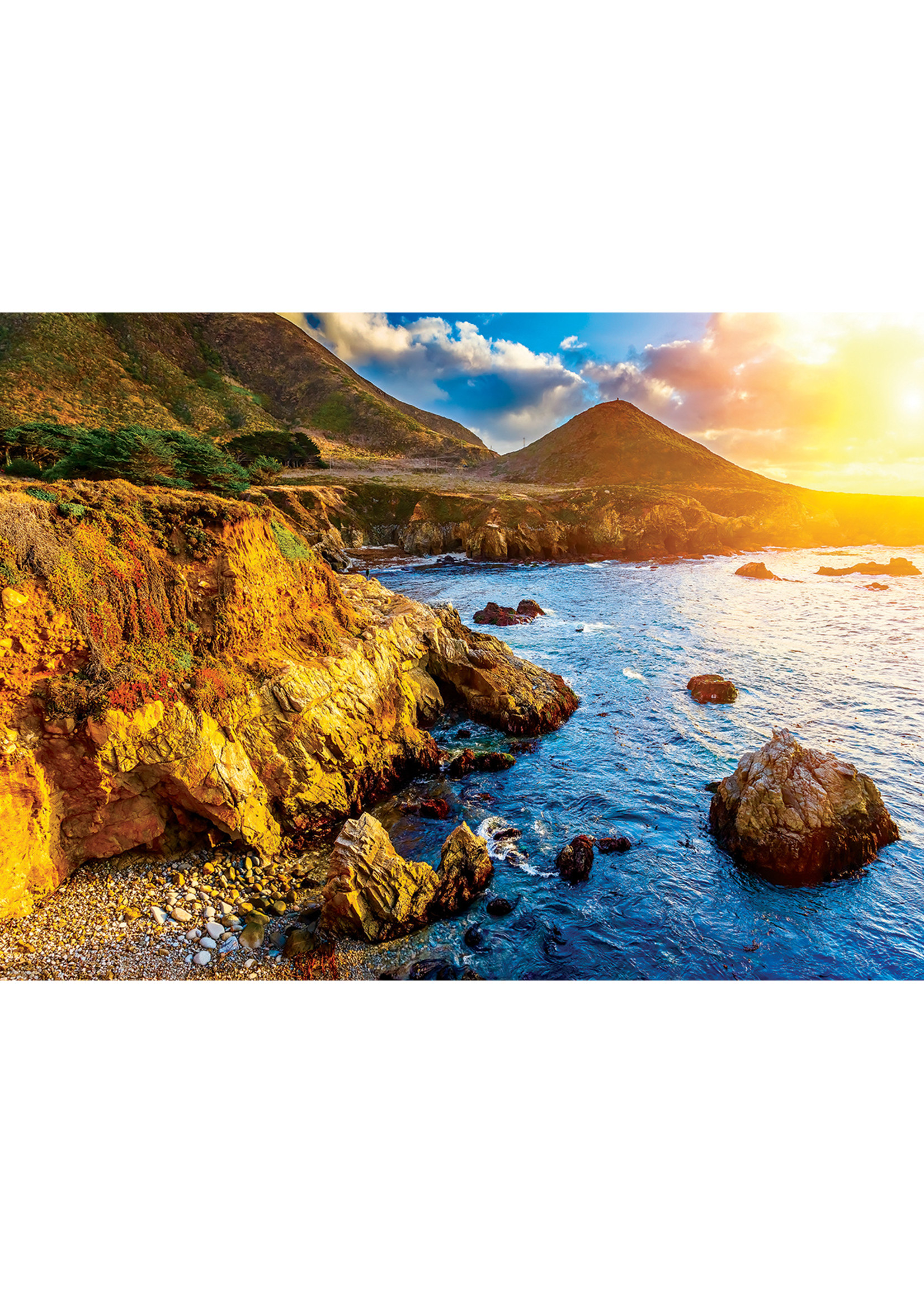 Eurographics "Sunset on the Pacific Coast" 1000 Piece Puzzle