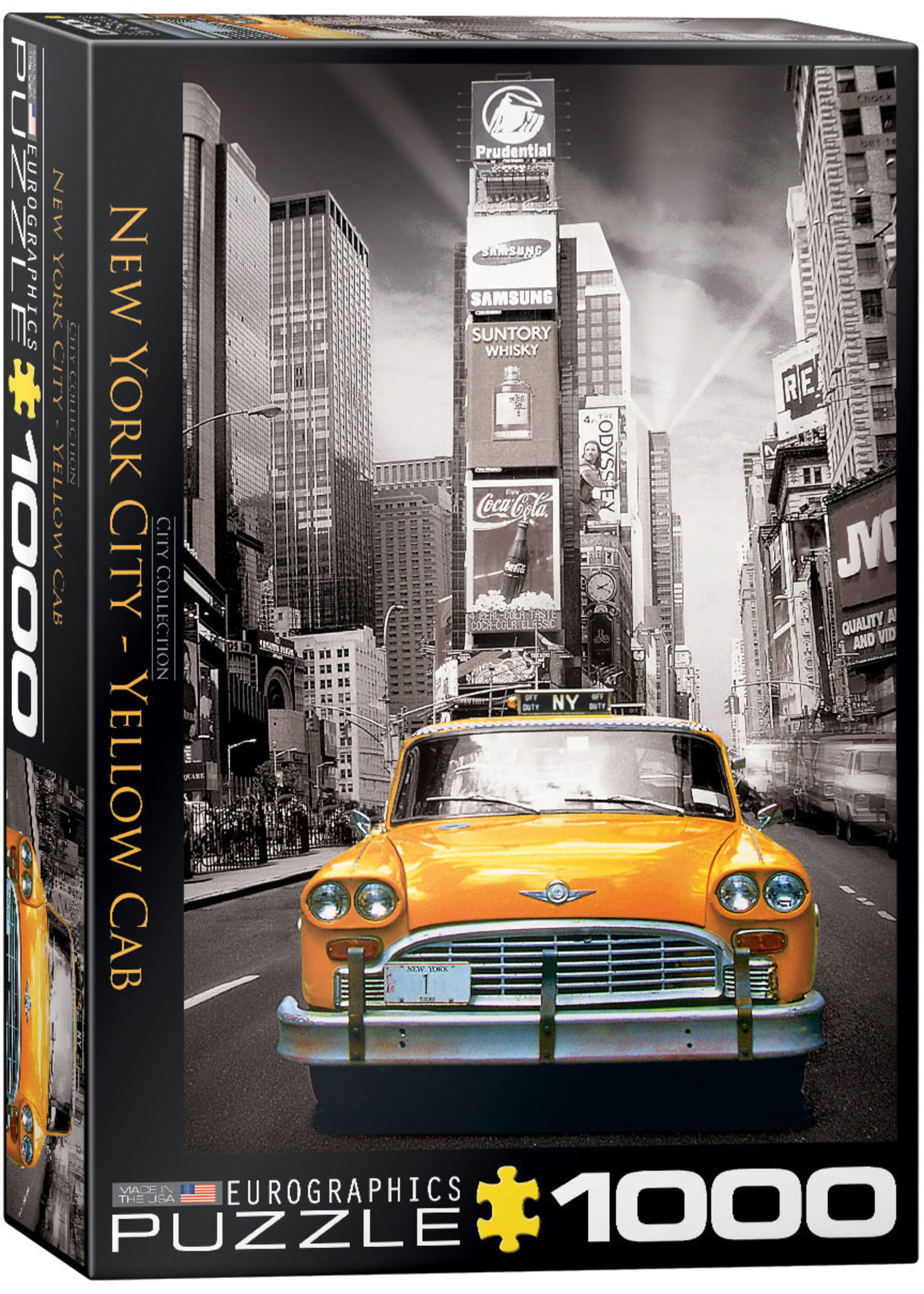 Eurographics "New York City Yellow Cab" 1000 Piece Puzzle