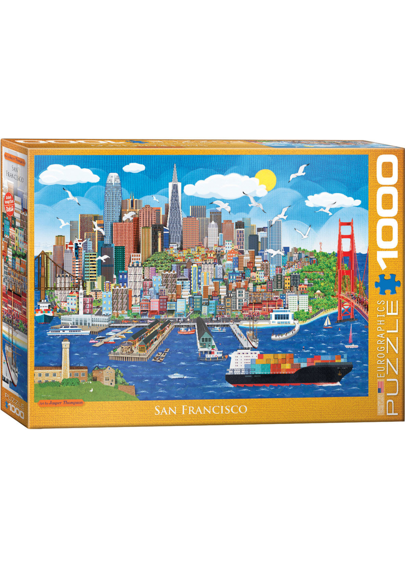 Eurographics "San Francisco" 1000 Piece Puzzle