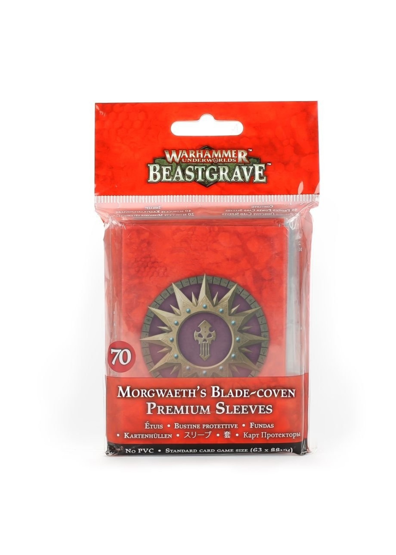 Games Workshop WH Underworlds: Morgwaeth's Blade-Coven Sleeves