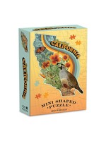 Galison "Beautiful California" 100 Piece Mini Shaped Puzzle