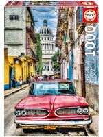 Educa "Vintage Car in Old Havana" 1000 Piece Puzzle