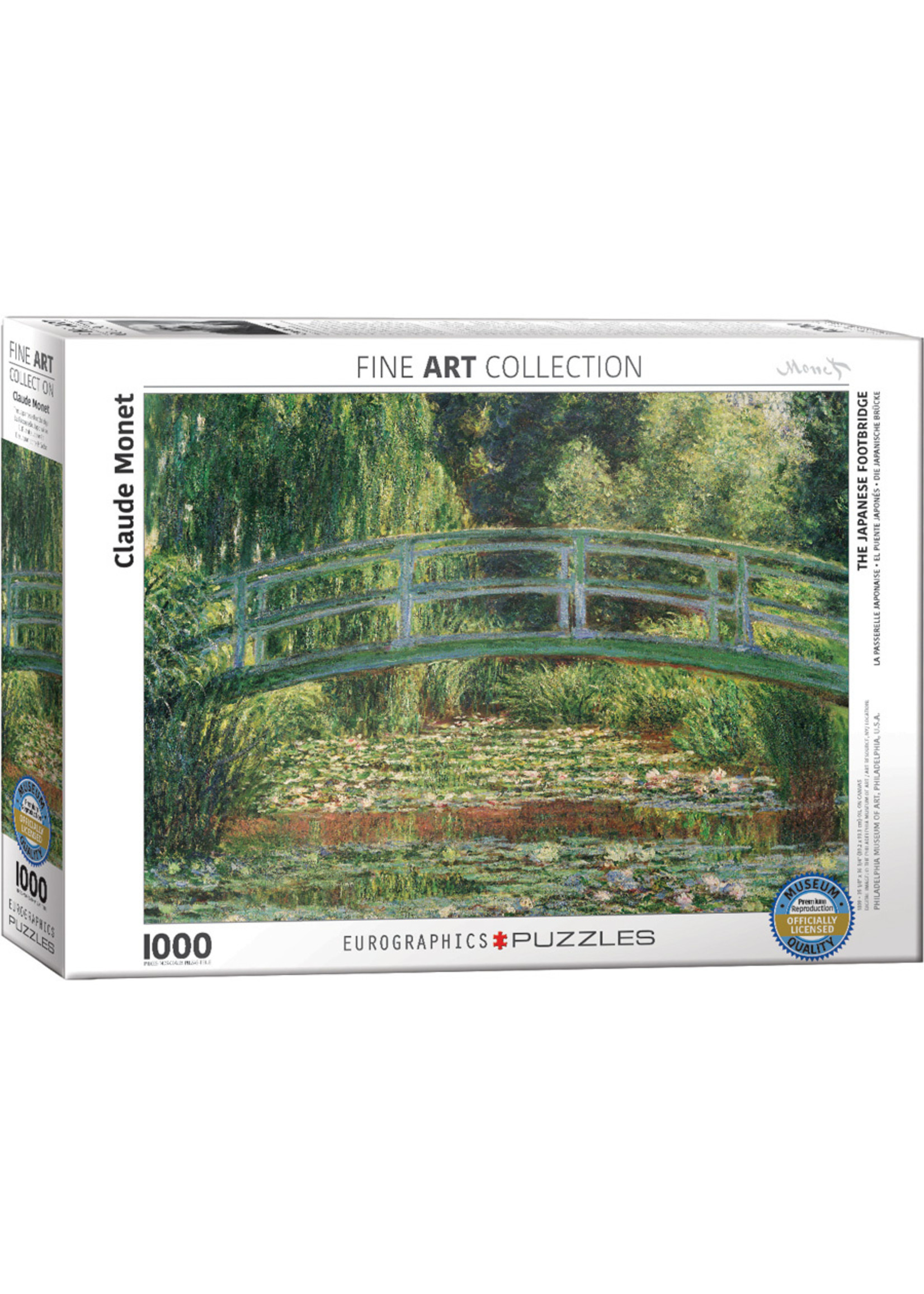 Eurographics "The Japanese Footbridge" 1000 Piece Puzzle