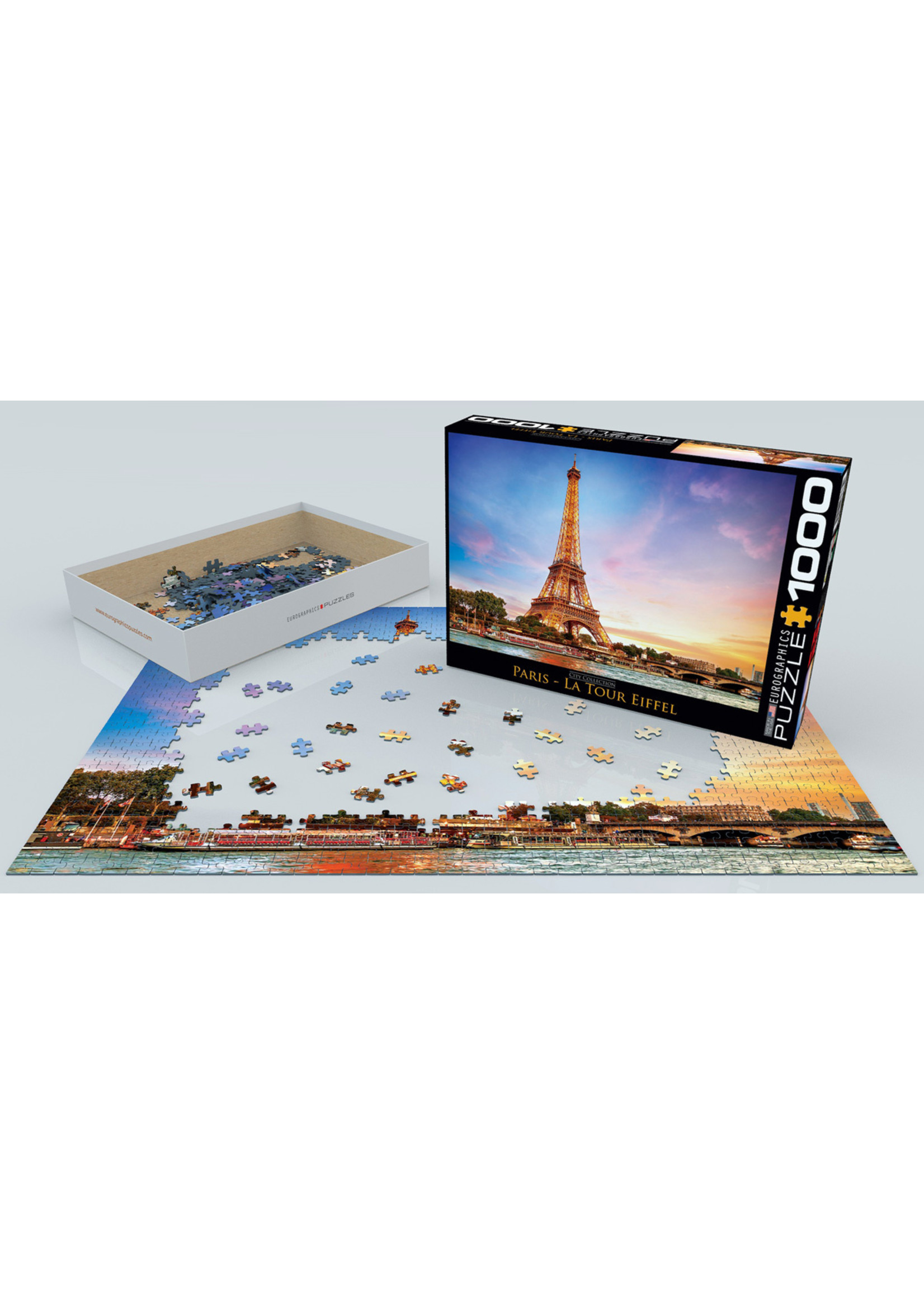 Eurographics "Paris - La Tour Eiffel" 1000 Piece Puzzle