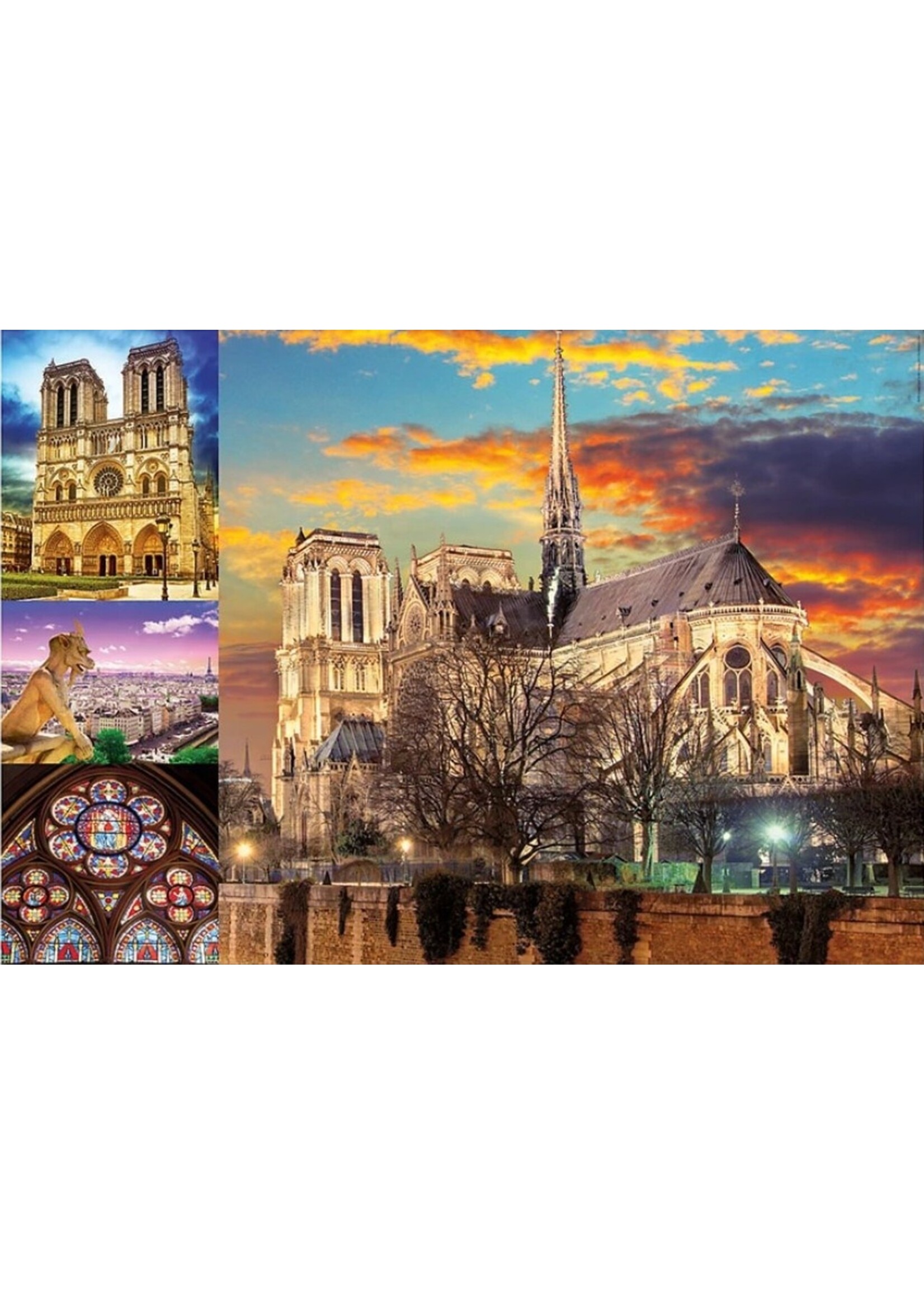 Educa "Notre Dame Collage" 1000 Piece Puzzle
