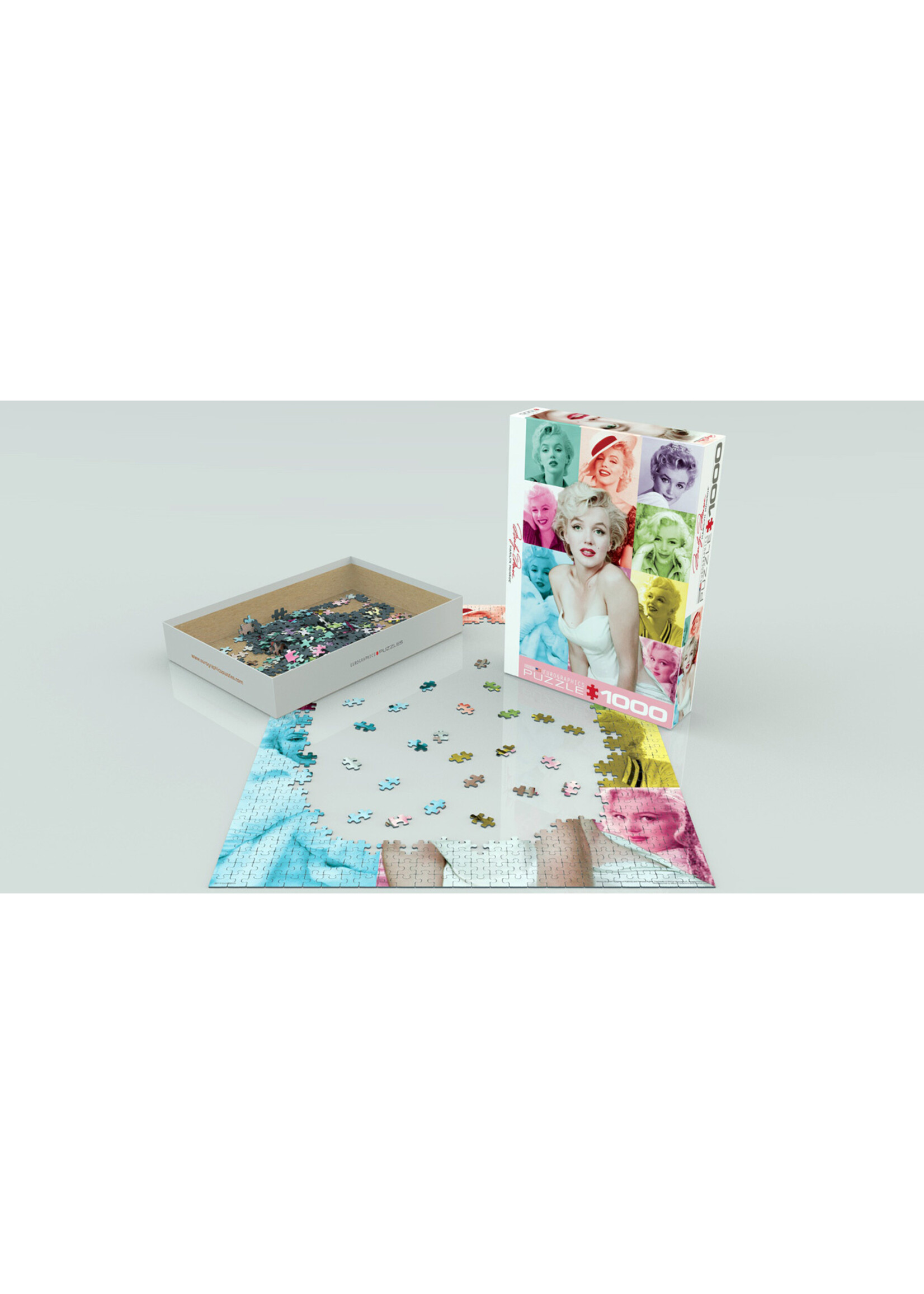 Eurographics "Marilyn Monroe Color Portraits" 1000 Piece Puzzle