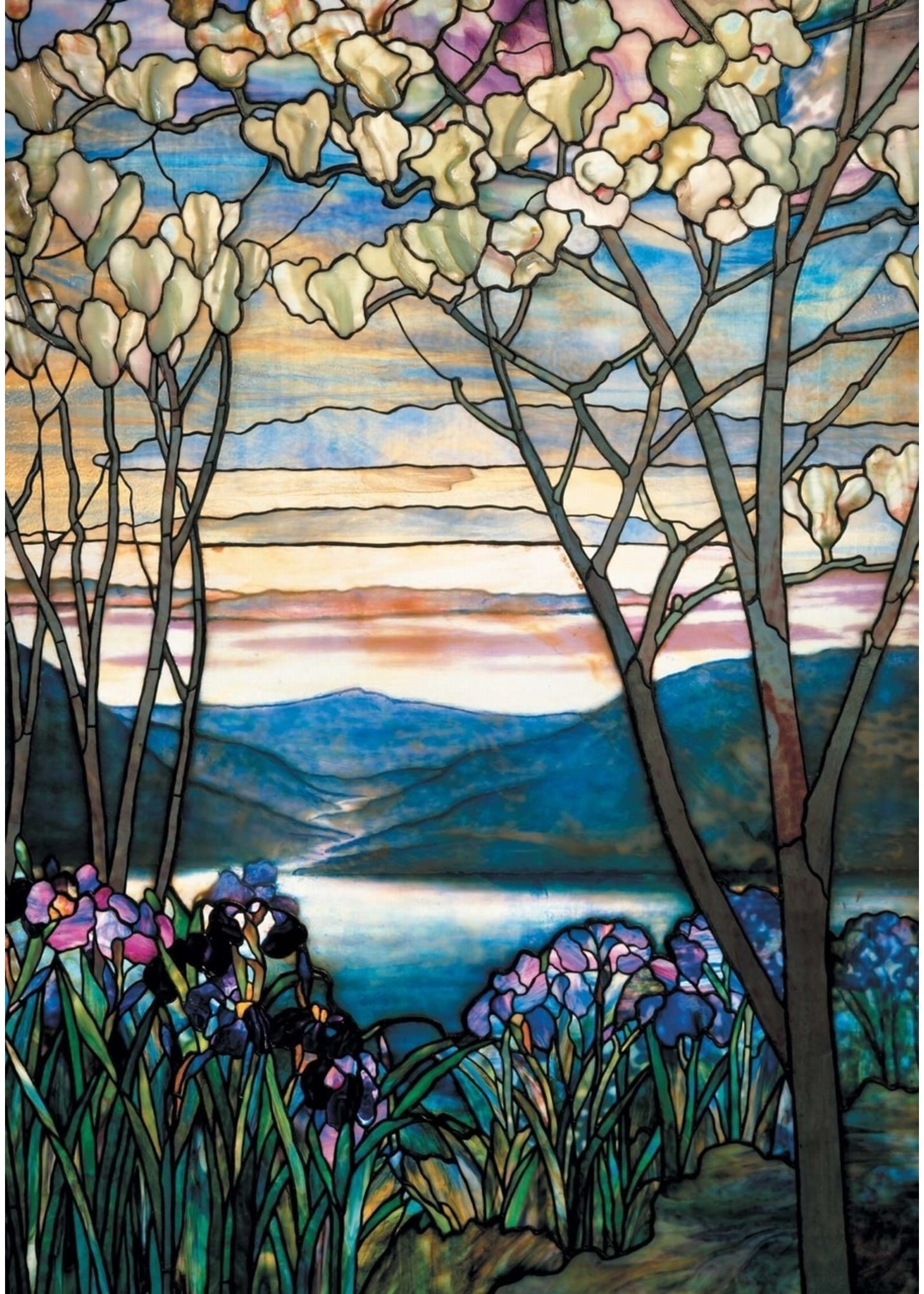Piatnik "Tiffany Magnolias & Irises" 1000 Piece Puzzle