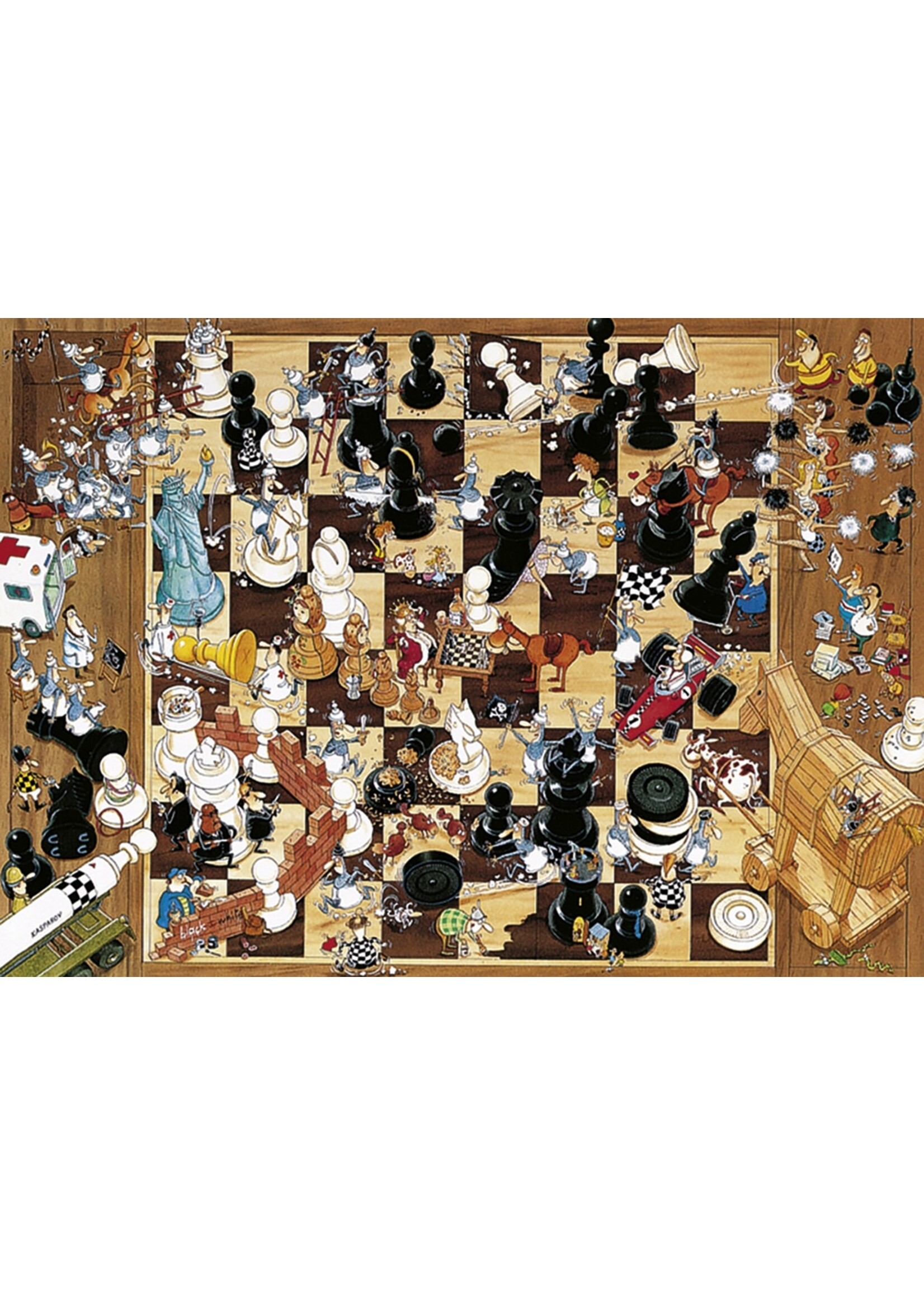 Heye "Black or White" 1000 Piece Puzzle