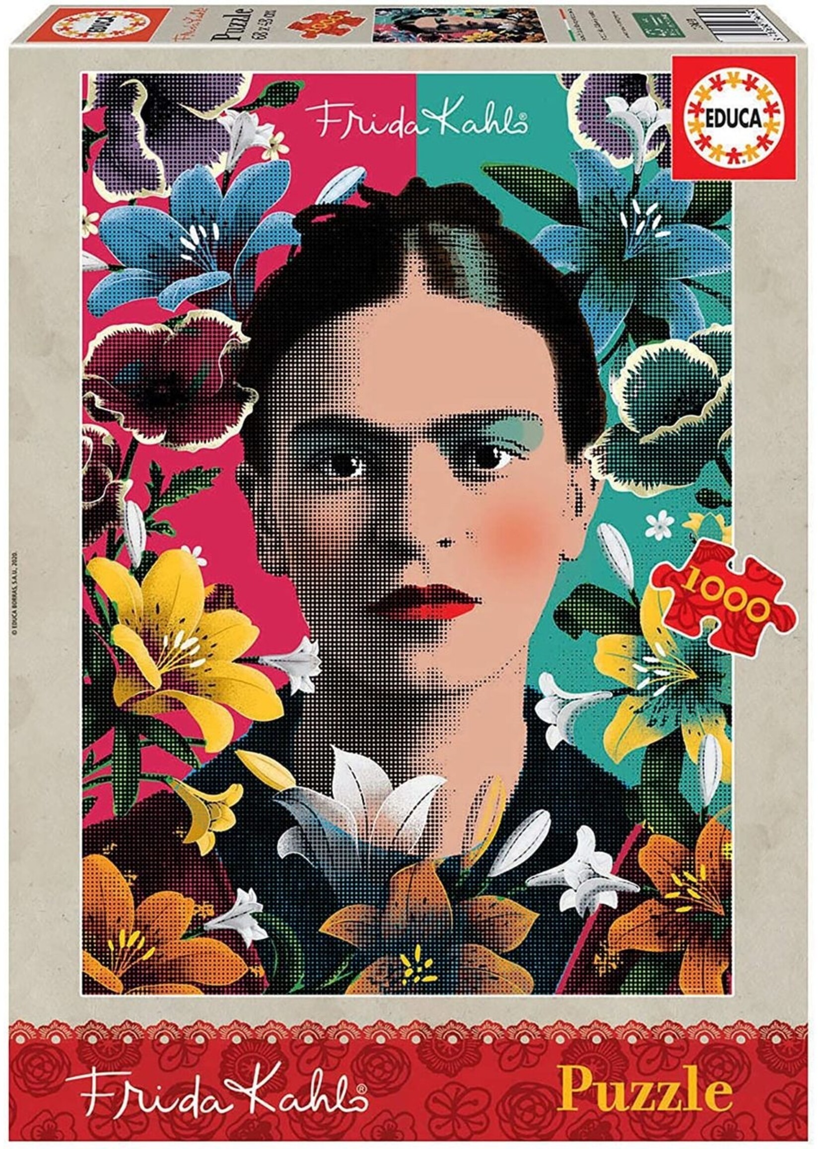 Educa "Frida Kahlo" 1000 Piece Puzzle