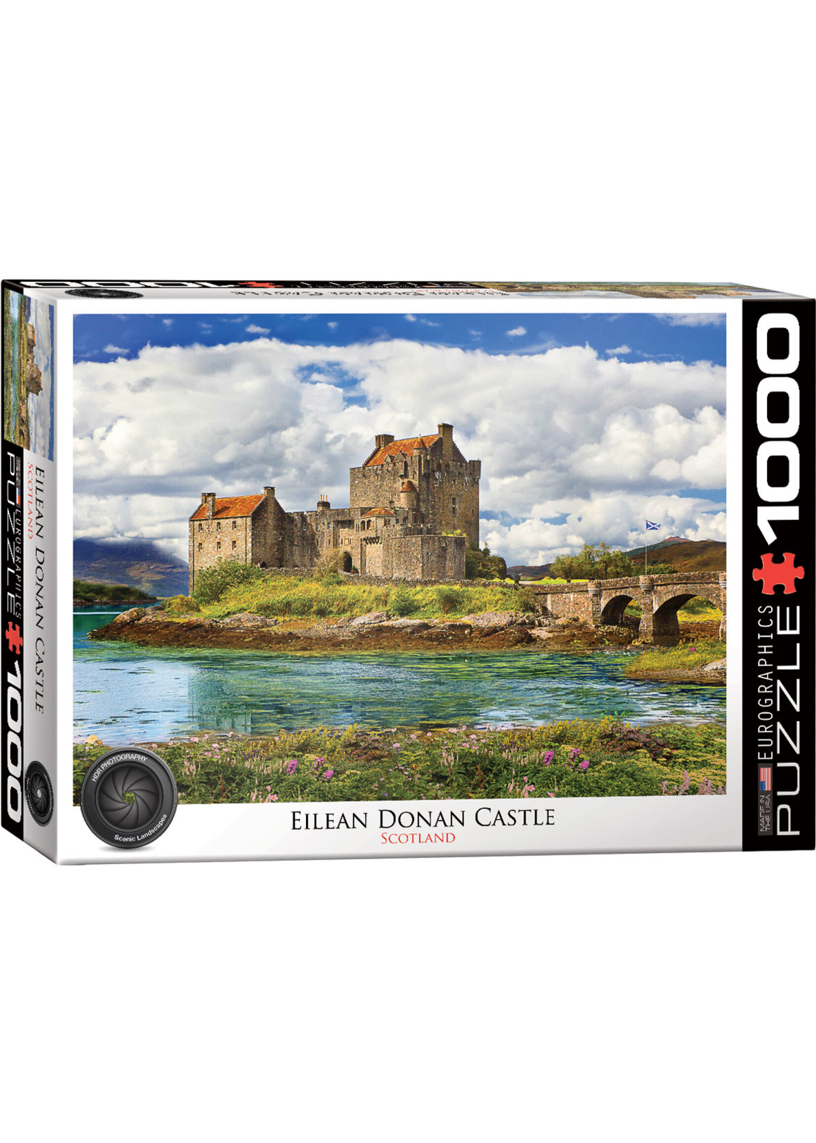 Eurographics "Eilean Donan Castle - Scotland" 1000 Piece Puzzle