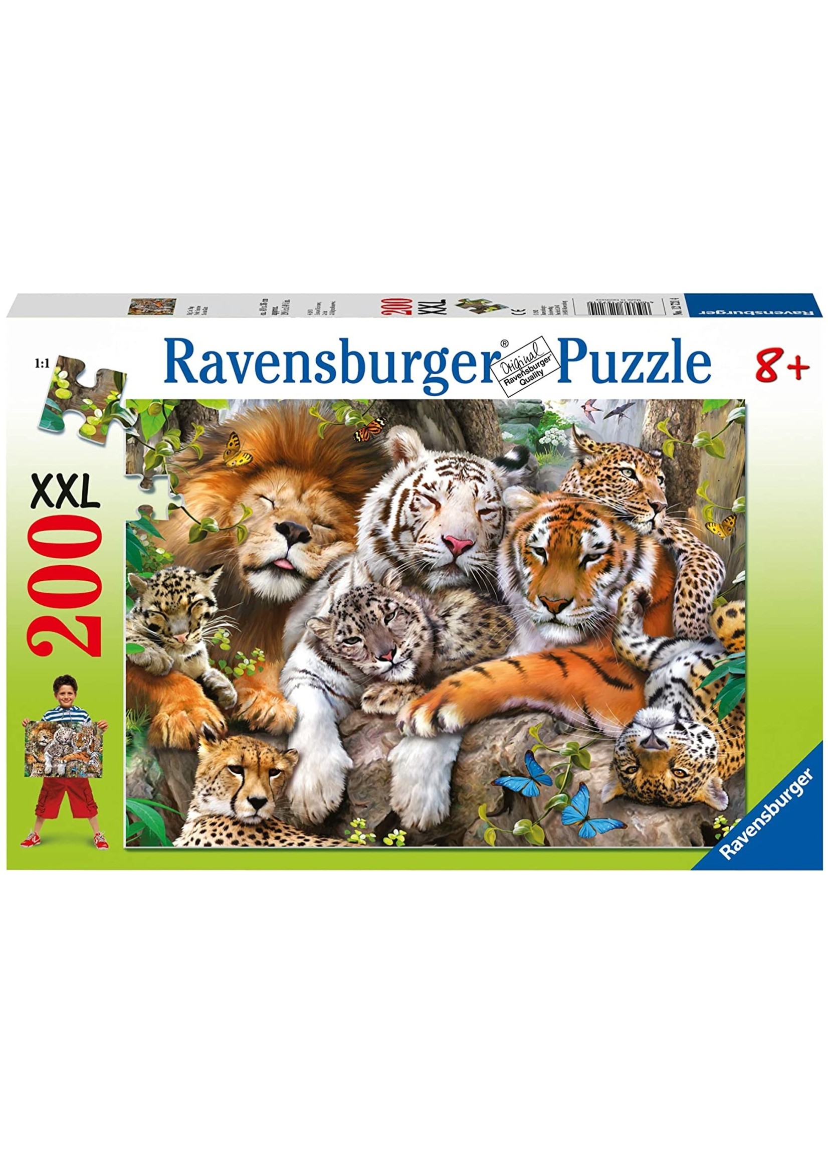 Ravensburger "Big Cat Nap" 200 Piece Puzzle
