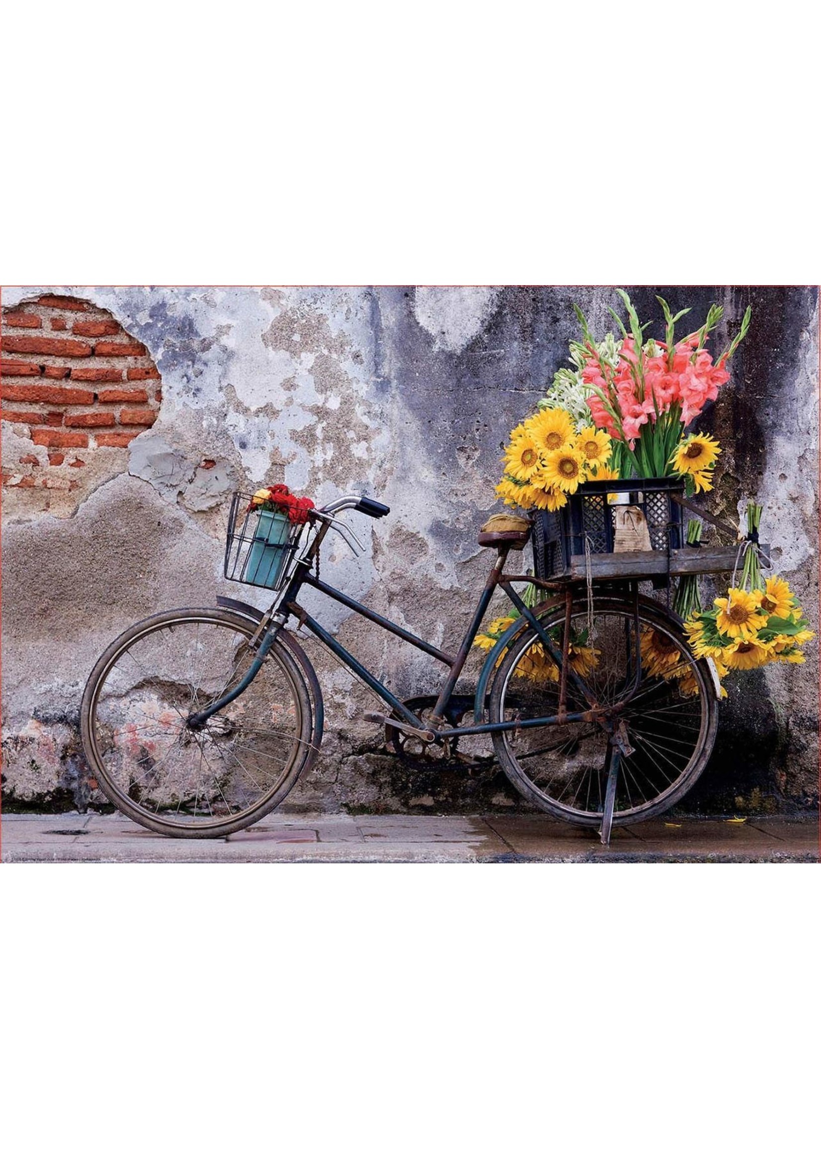 Educa "Bicycle with Flowers" 500 Piece Puzzle