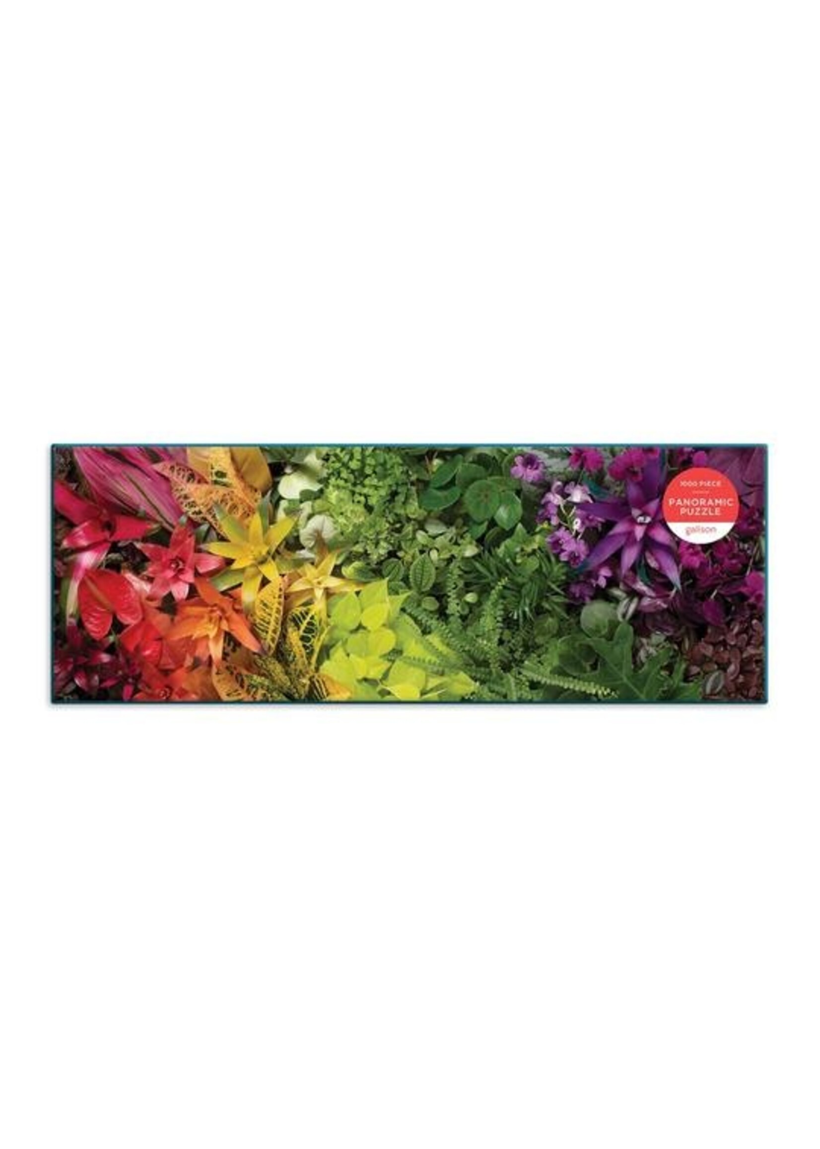 Galison "Plant Life" 1000 Piece Panoramic Puzzle