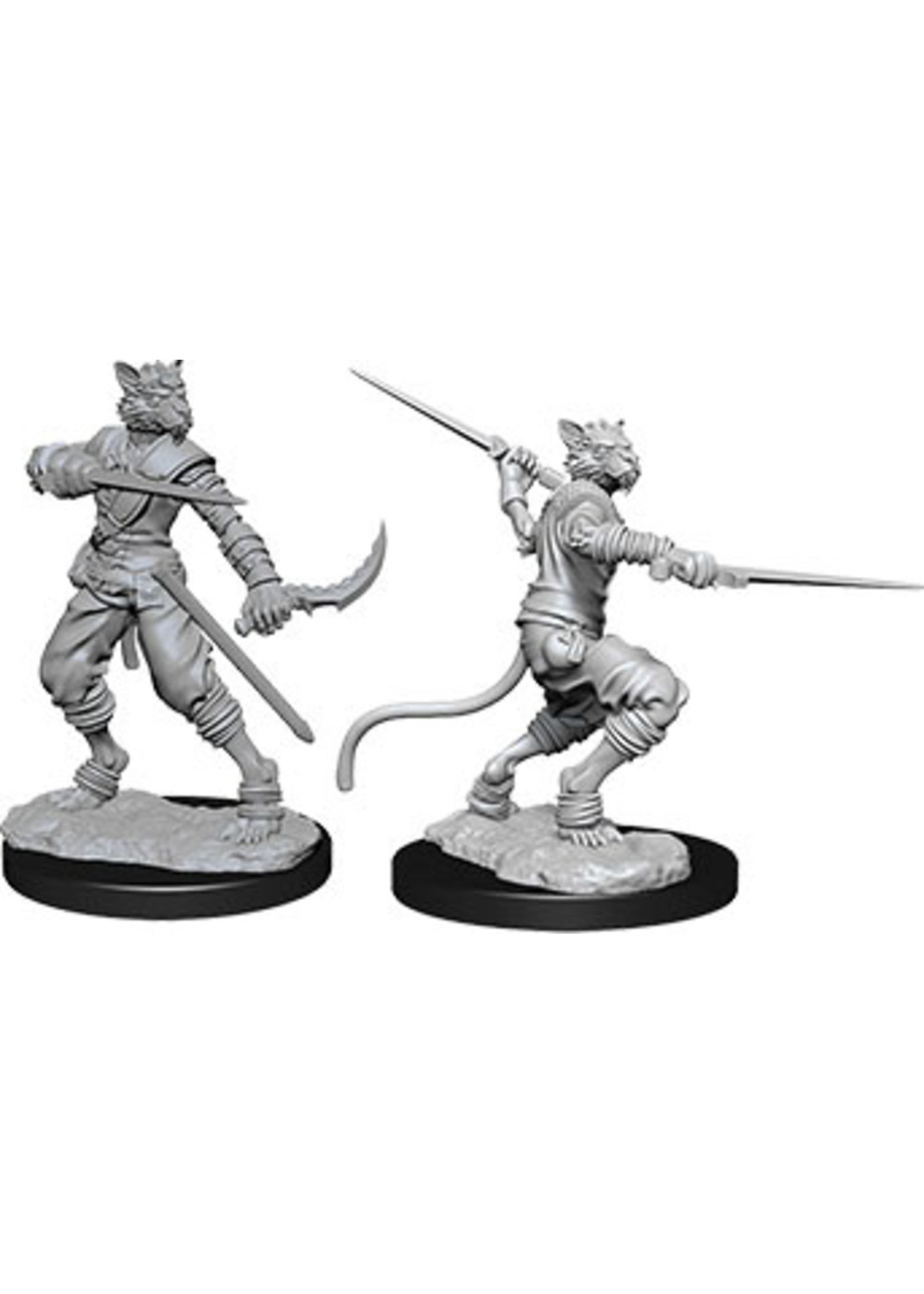 Wizkids Unpainted Tabaxi Characters