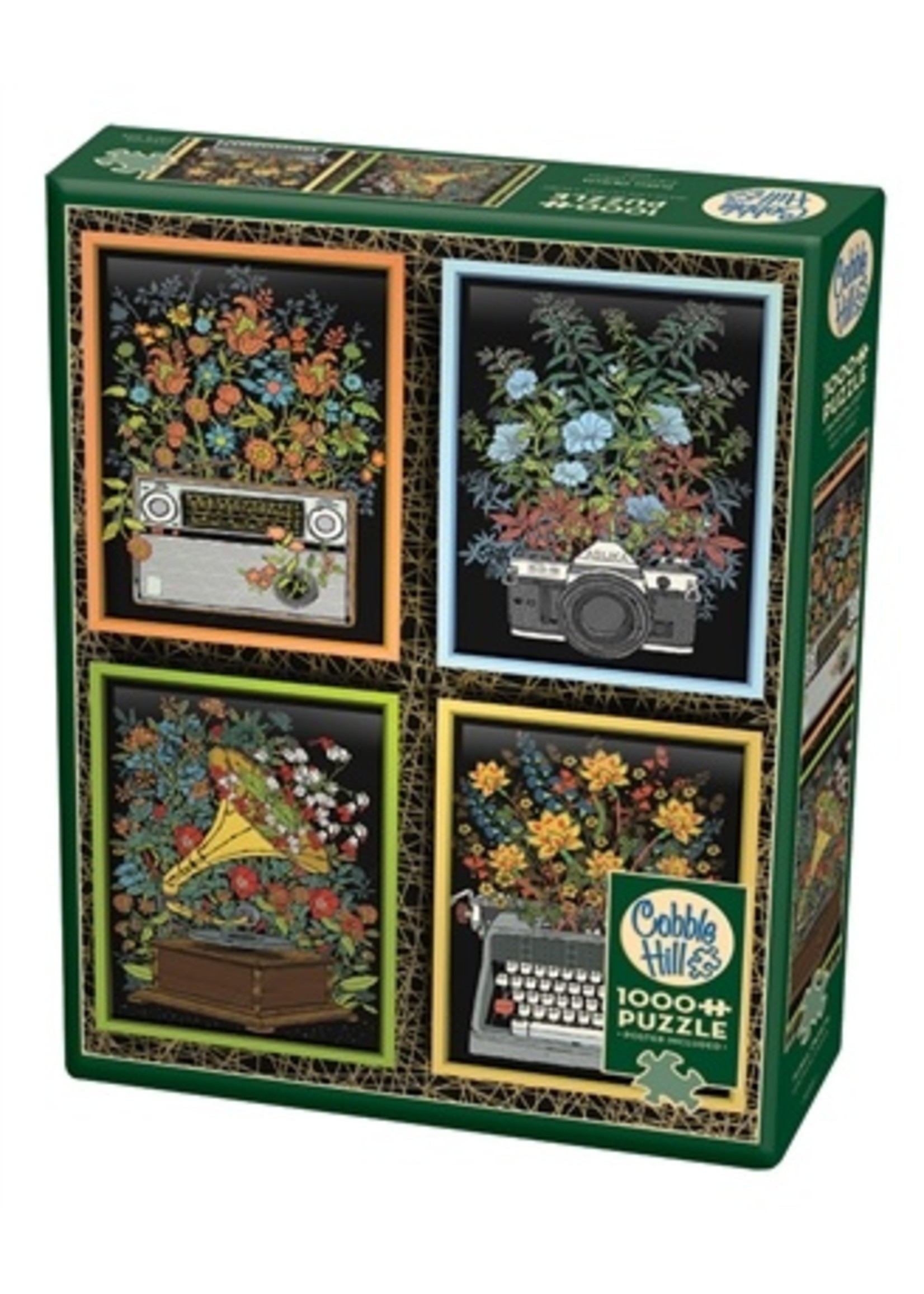 Cobble Hill "Floral Objects" 1000 Piece Puzzle