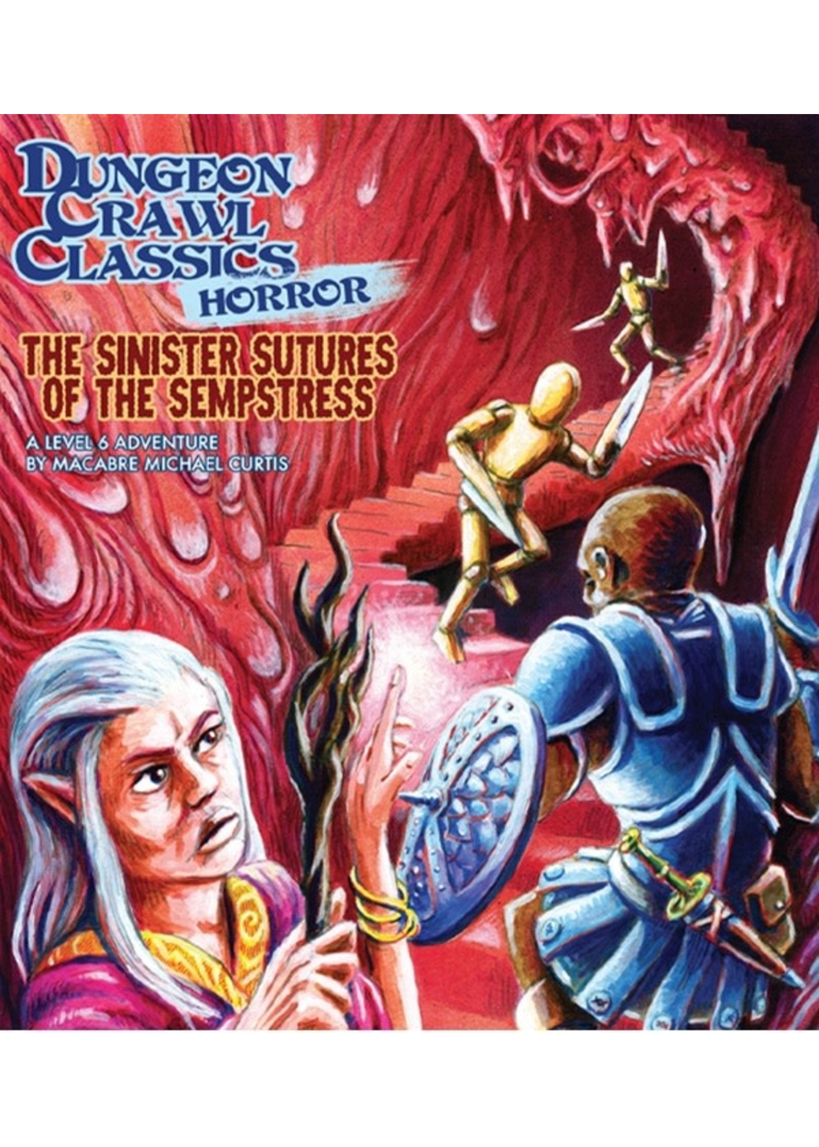 Goodman Games Dungeon Crawl Classics: The Sinister Sutures of the Sempstress (Horror #2)