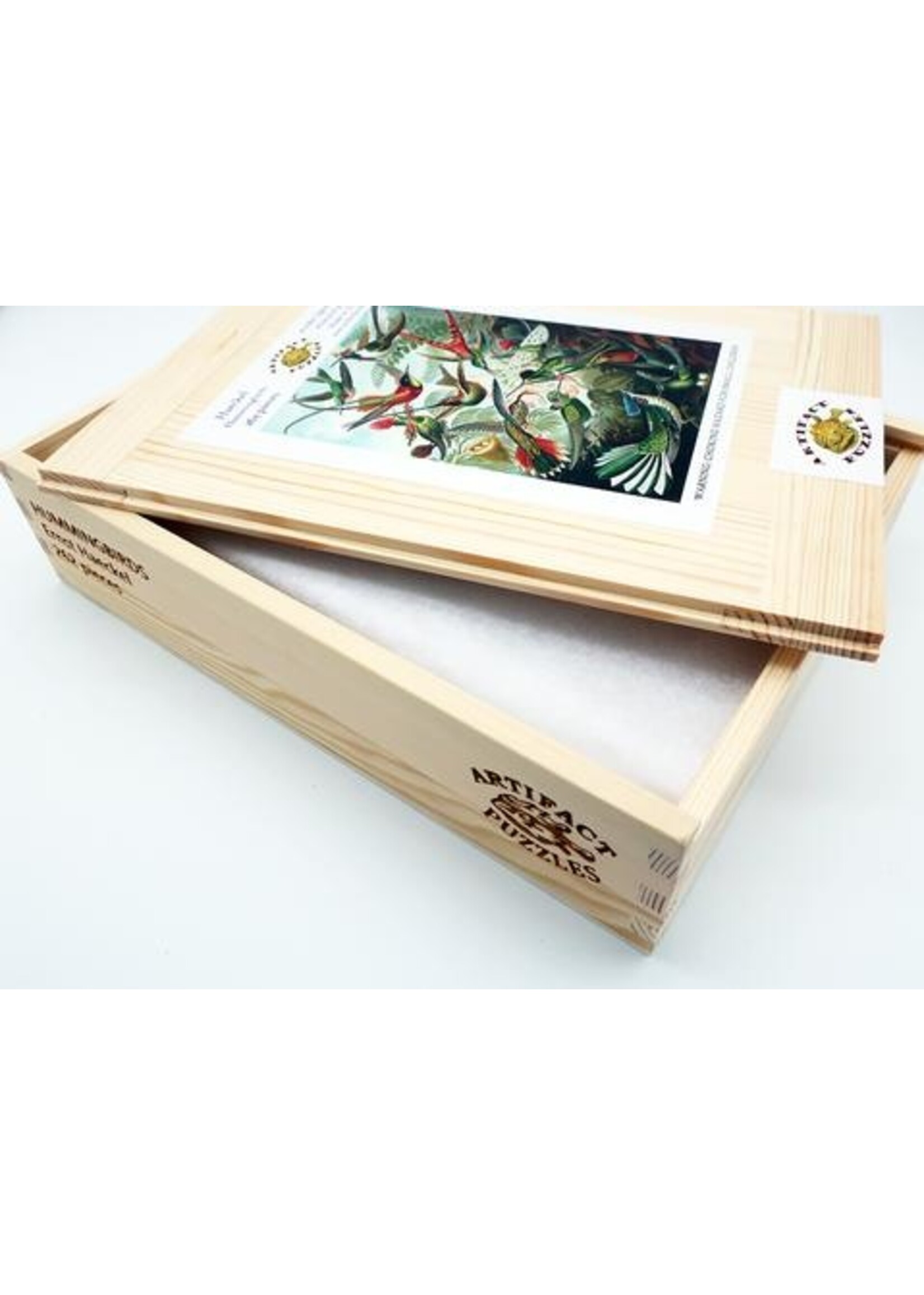 Artifact Puzzles Haeckel "Hummingbirds" Wooden Jigsaw Puzzle