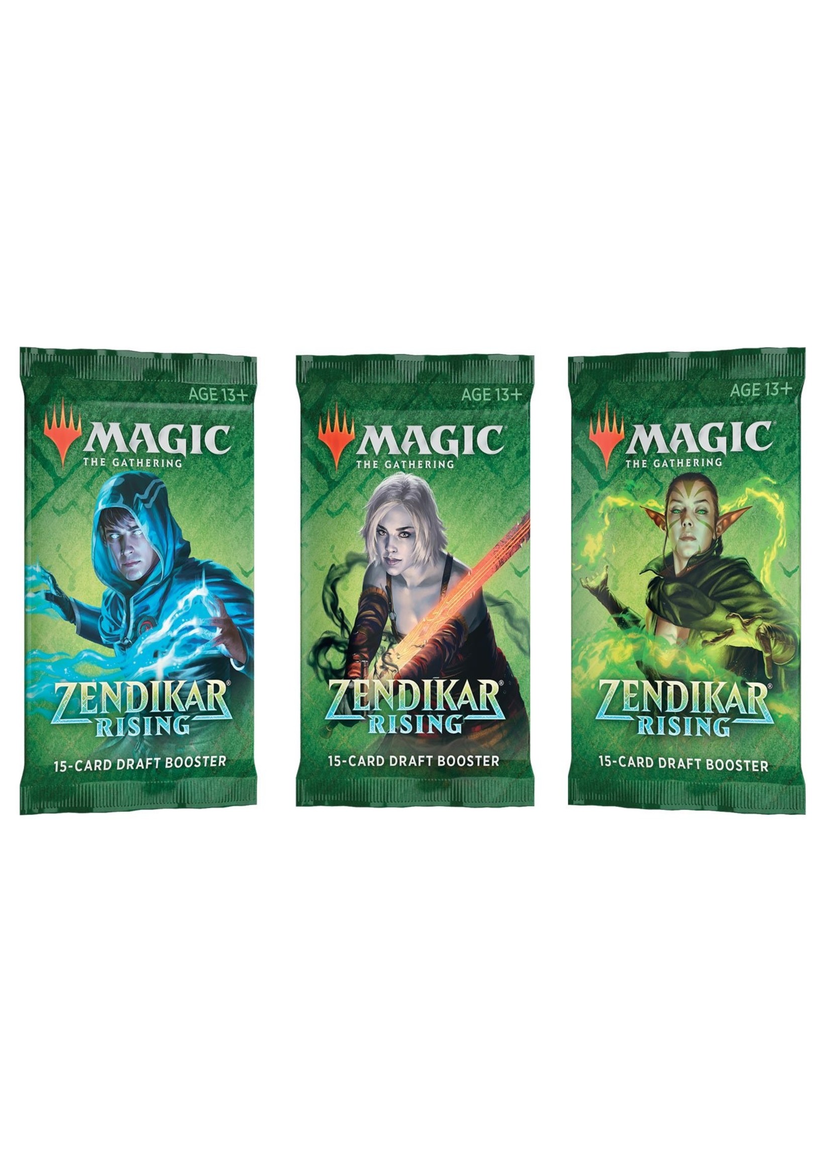 Wizards of the Coast MtG: Zendikar Rising Draft Booster Pack