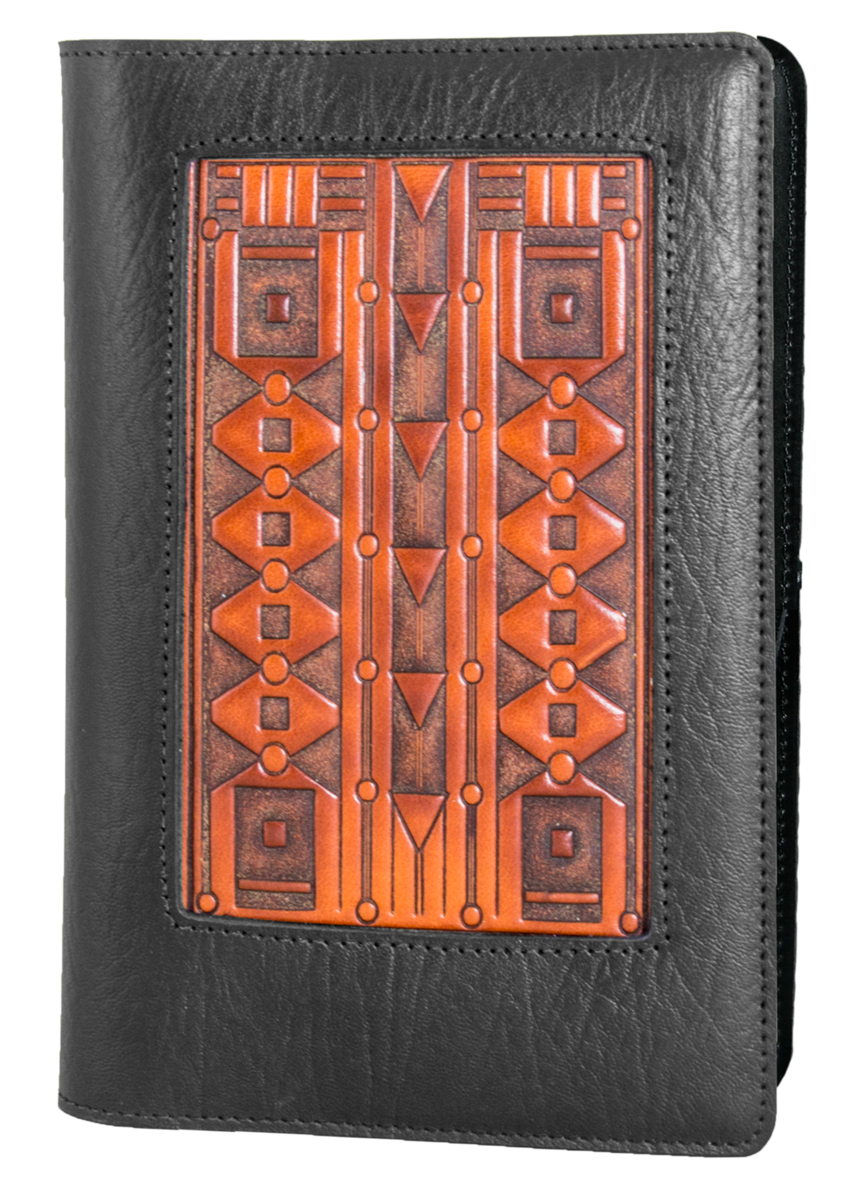 Oberon Design Large Icon Panel Leather Journal