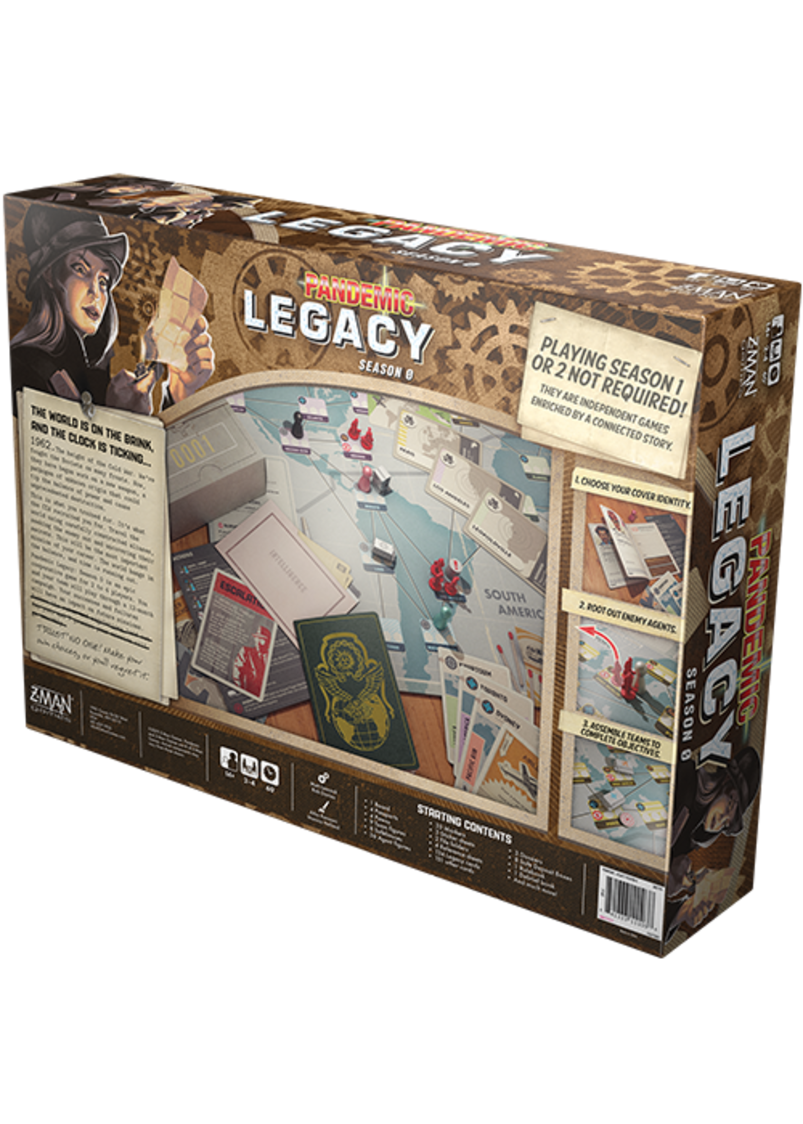 Z-Man Games Pandemic Legacy: Season 0