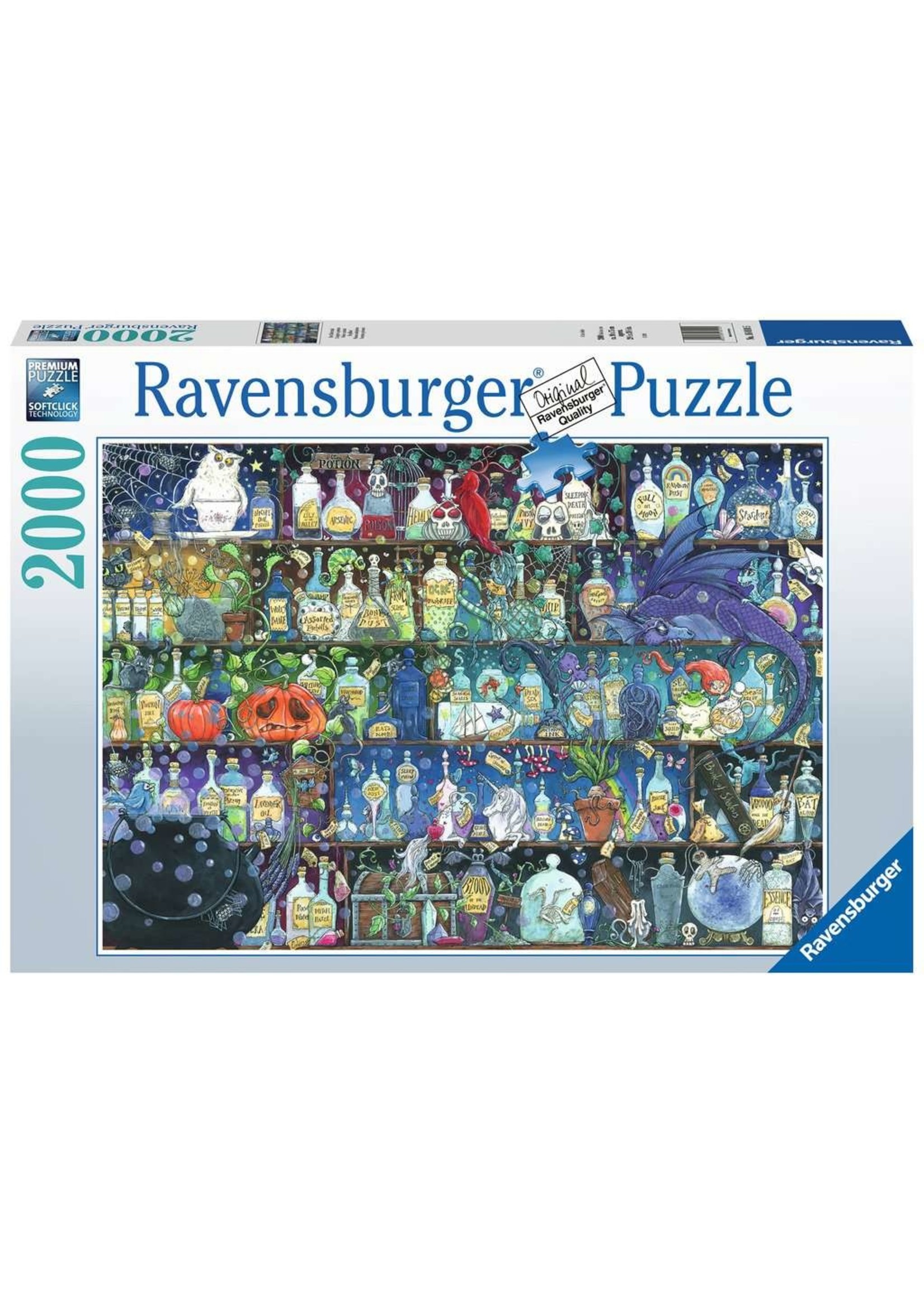 Ravensburger "Poisons and Potions" 2000 Piece Puzzle