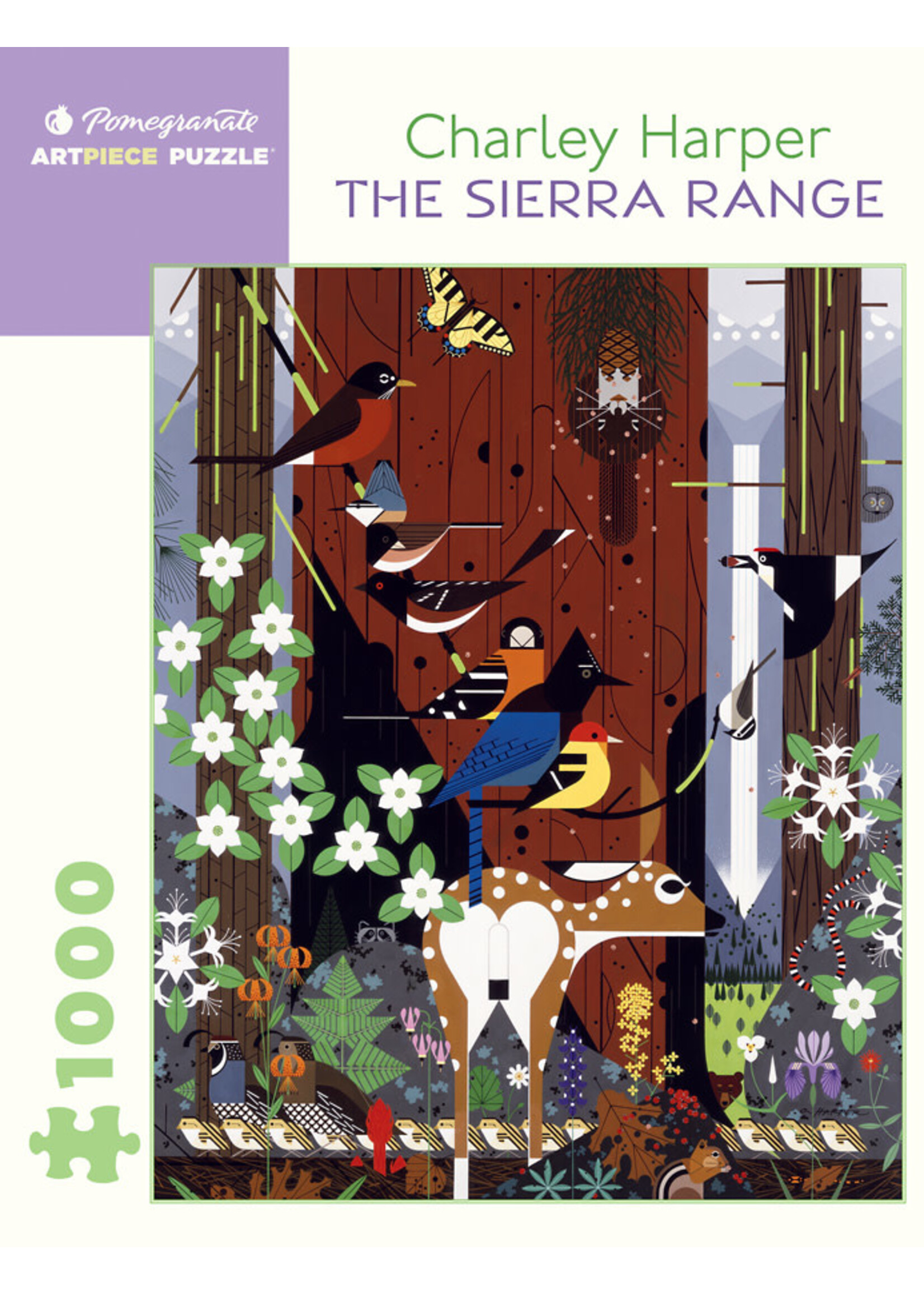 Pomegranate "The Sierra Range" 1000 Piece Puzzle