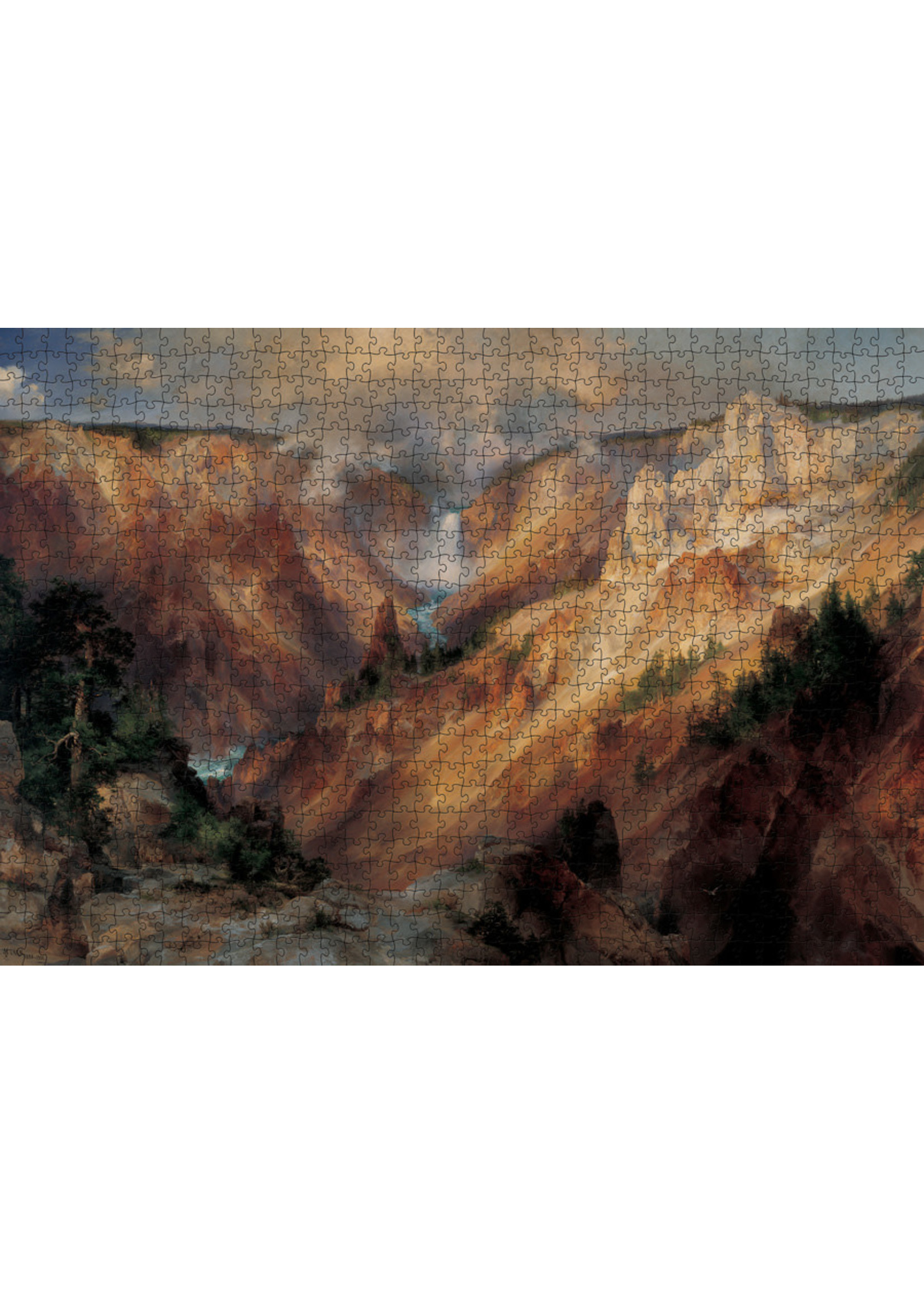 Pomegranate Thomas Moran: Grand Canyon of the Yellowstone 1000 Piece Puzzle